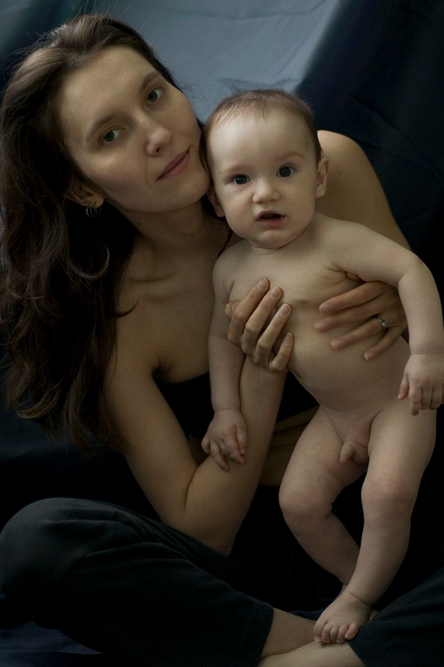Mother with a child