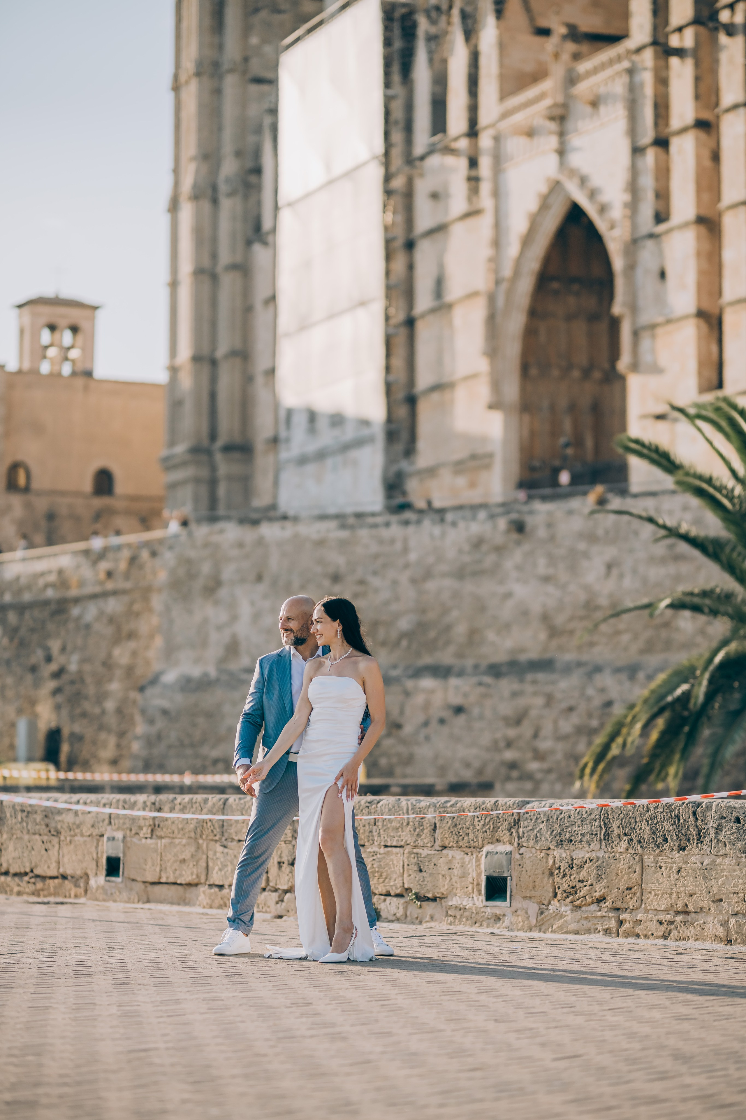 Wedding love story on the Mallorca. Photographer in Mallorca