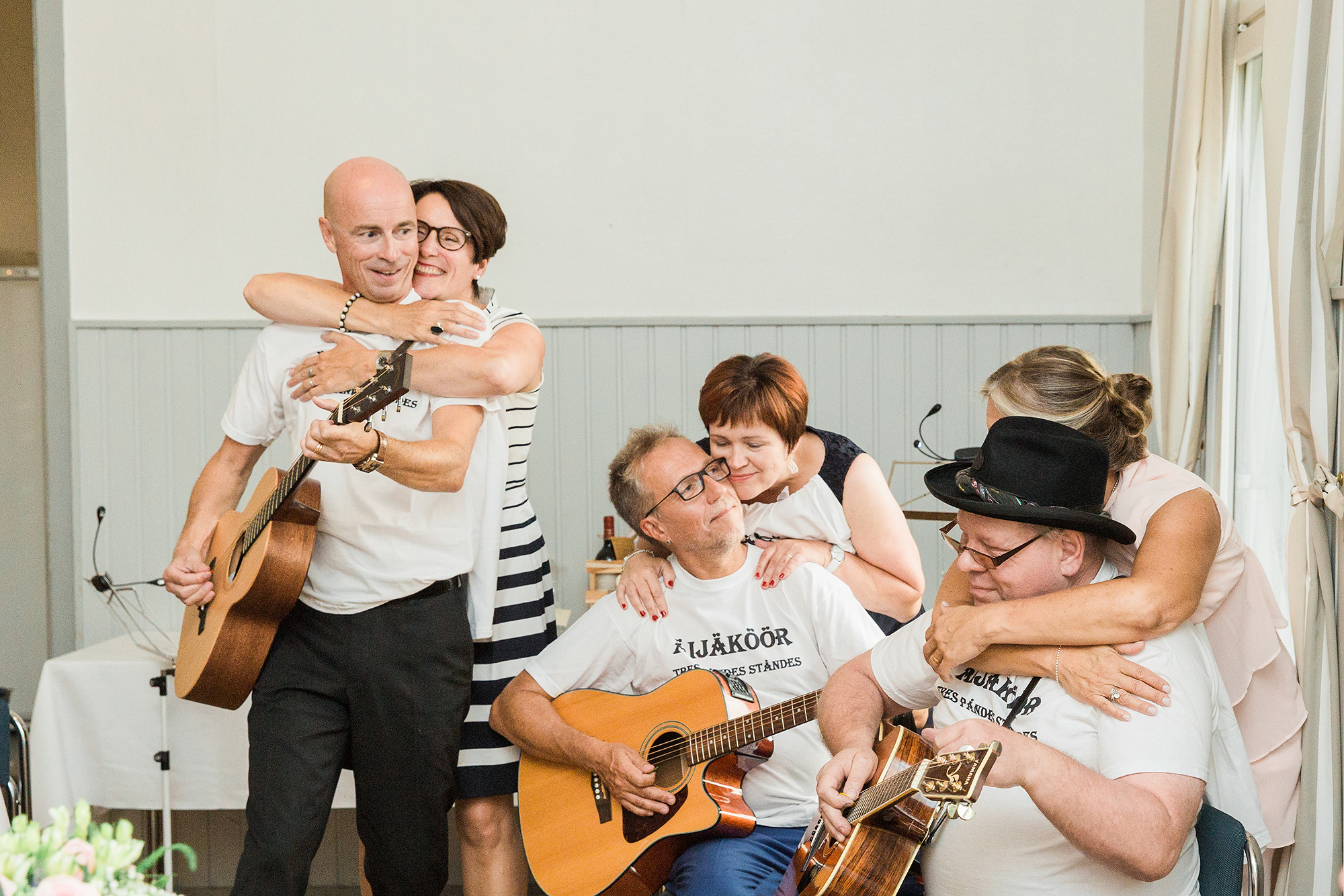 Riikka&Antti, kesähäät Tapanilassa