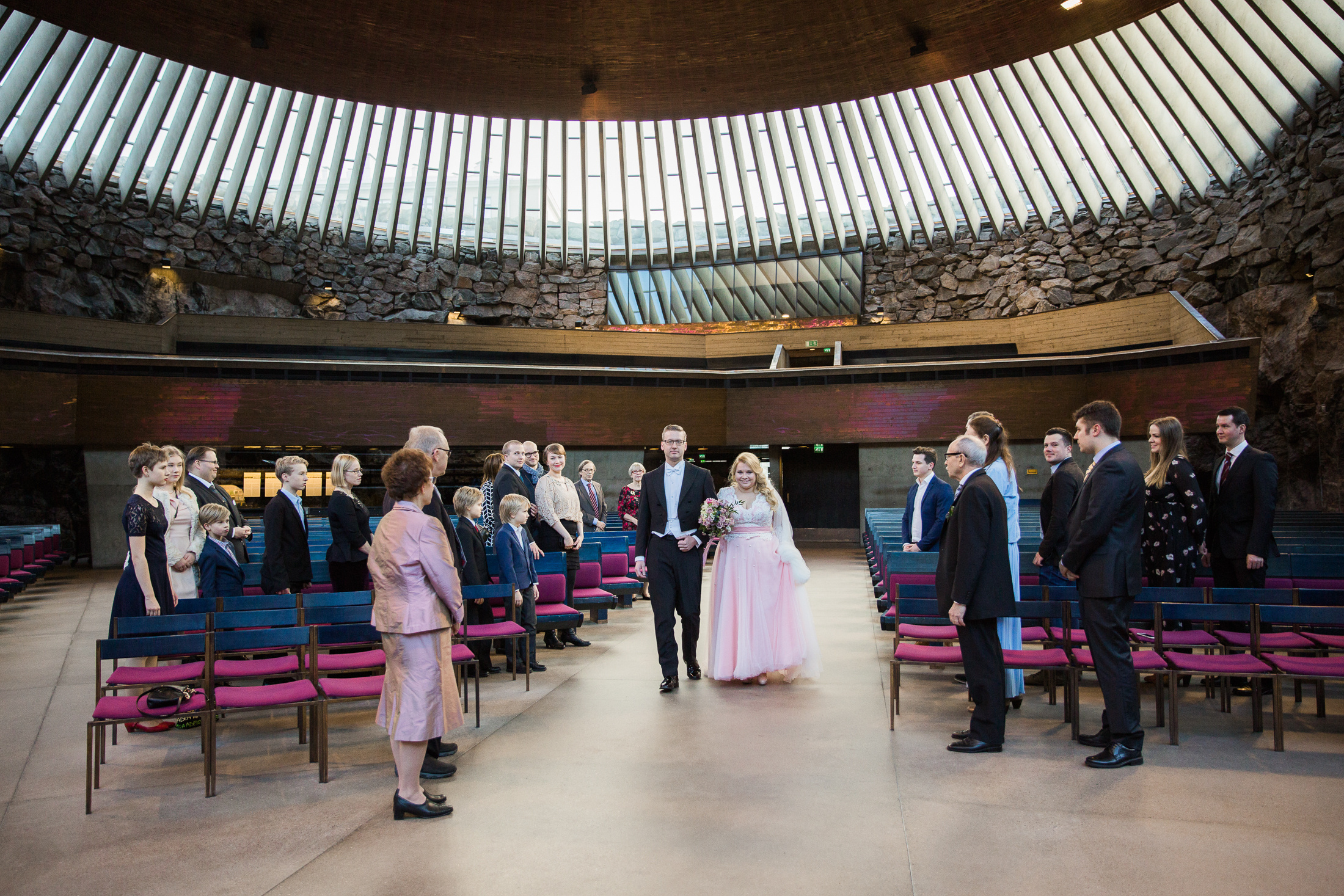 temppeliaukion kirkko häät