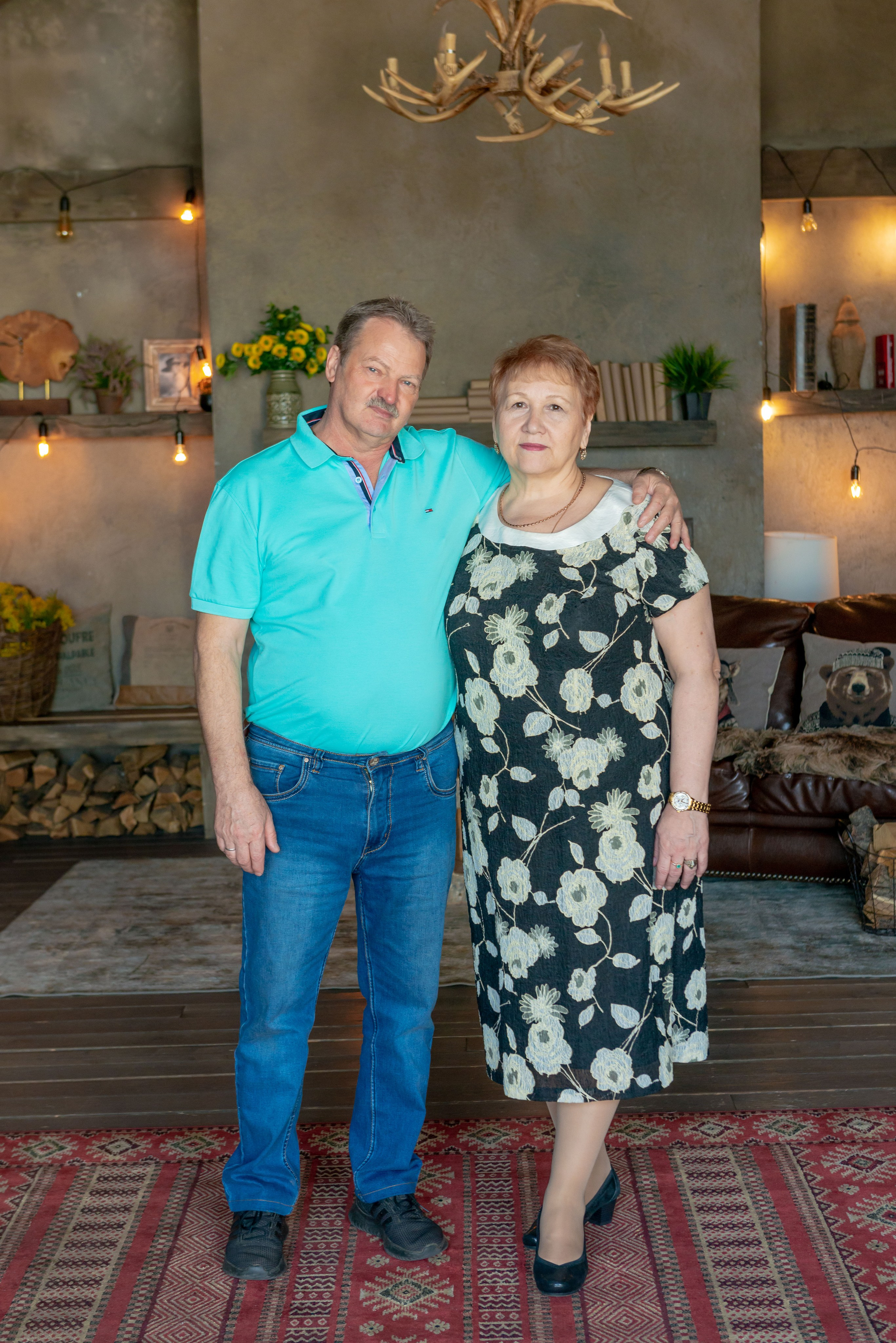 Photosession of a married couple in the studio. FOTÓGRAFO MÉXICO QUINTANA ROO