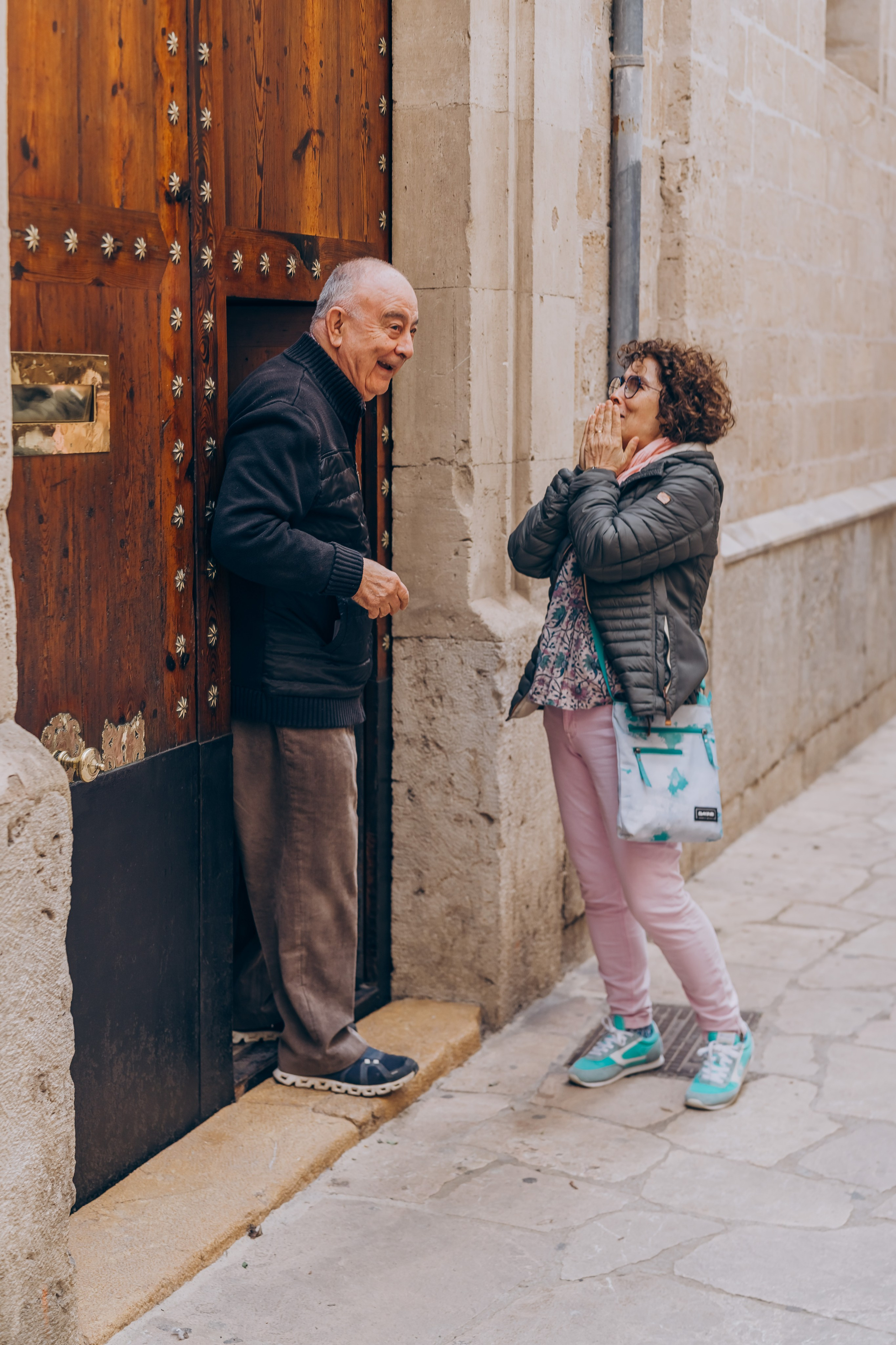 Walking tour of Palma. Фотограф у Пальма де Майорка