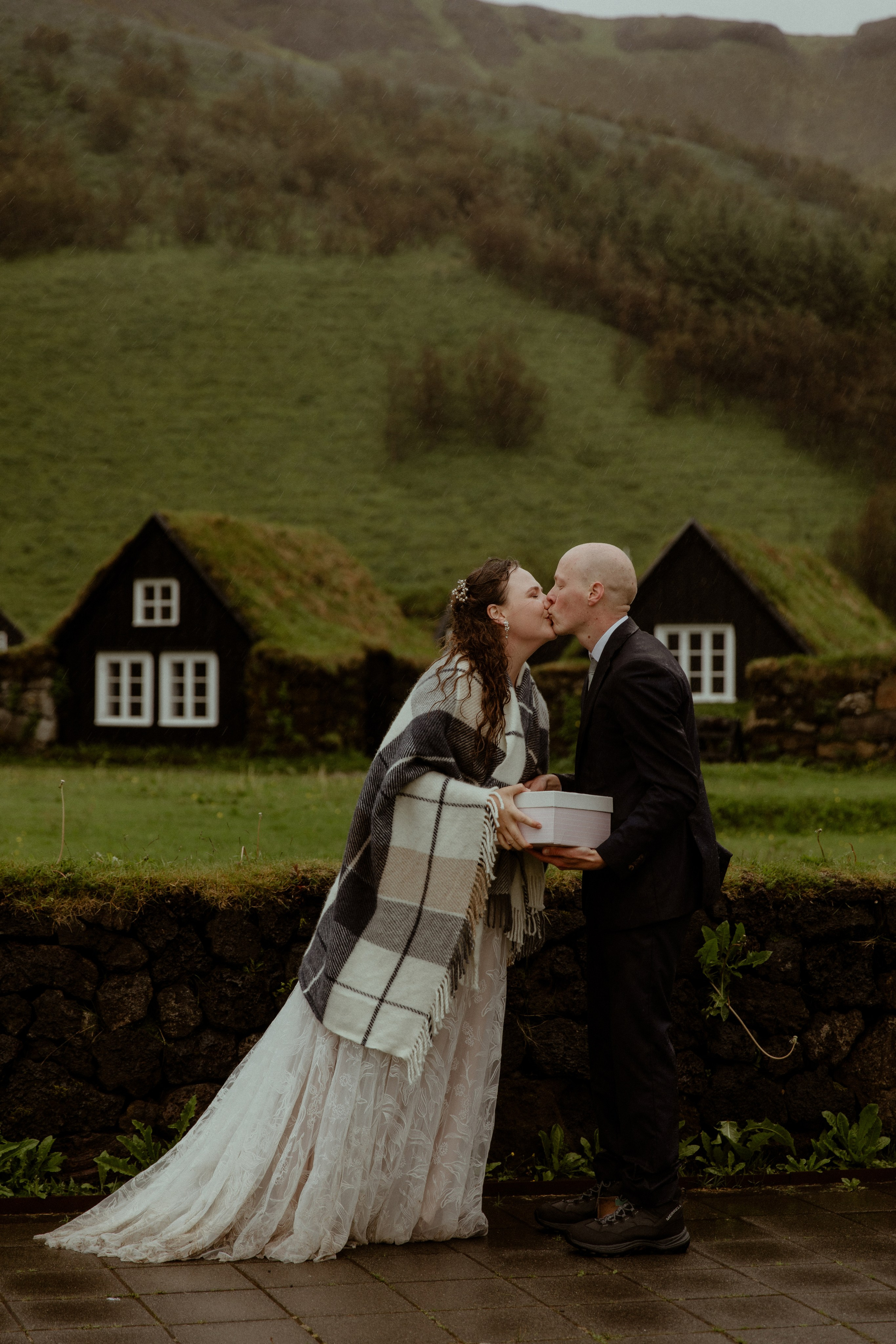 Iceland Elopement at Black Sand Beach. Iceland elopement photographer & videographer
