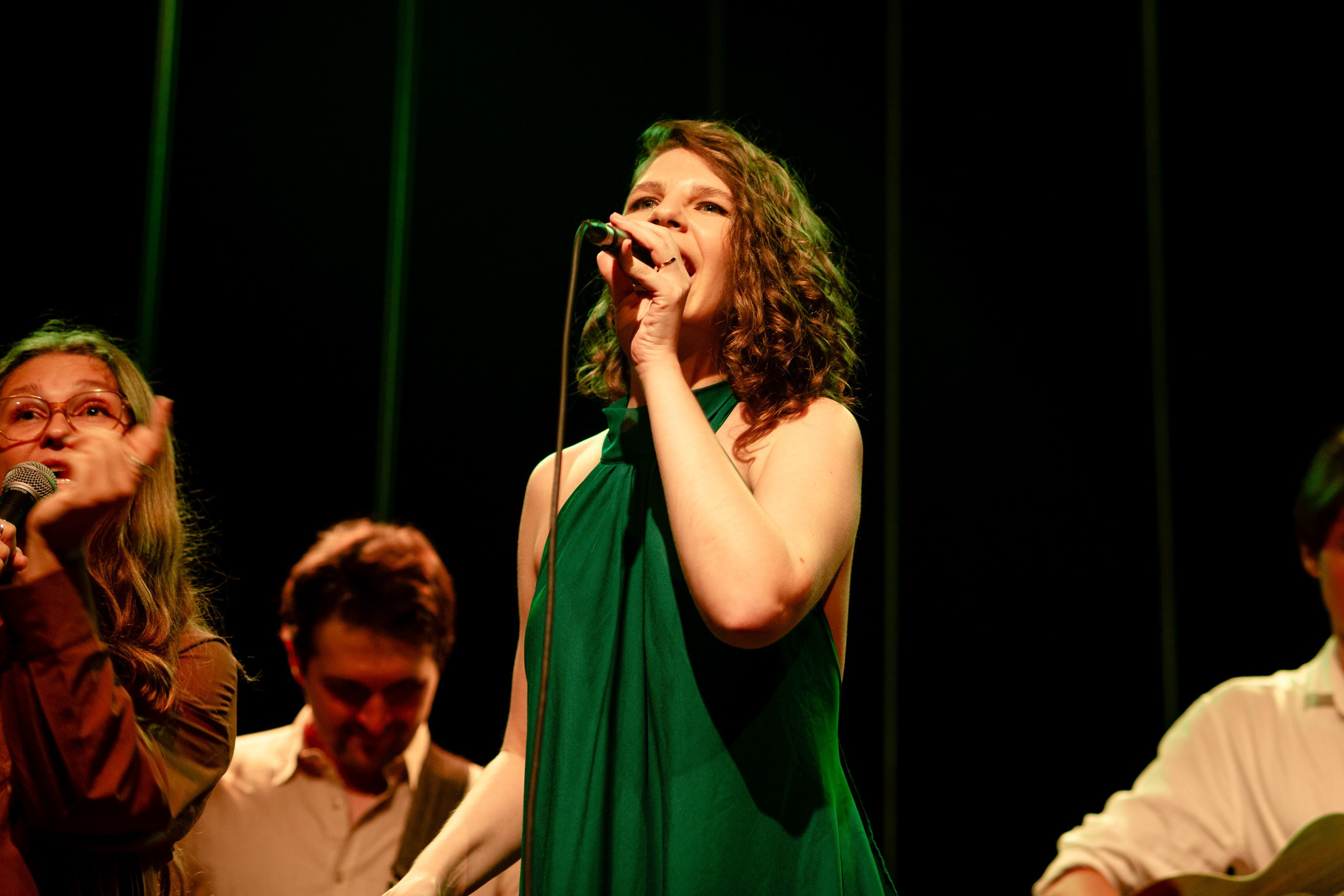 Fotografia de recital de formatura do Conservatório de Música de Itajaí — Santa Catarina