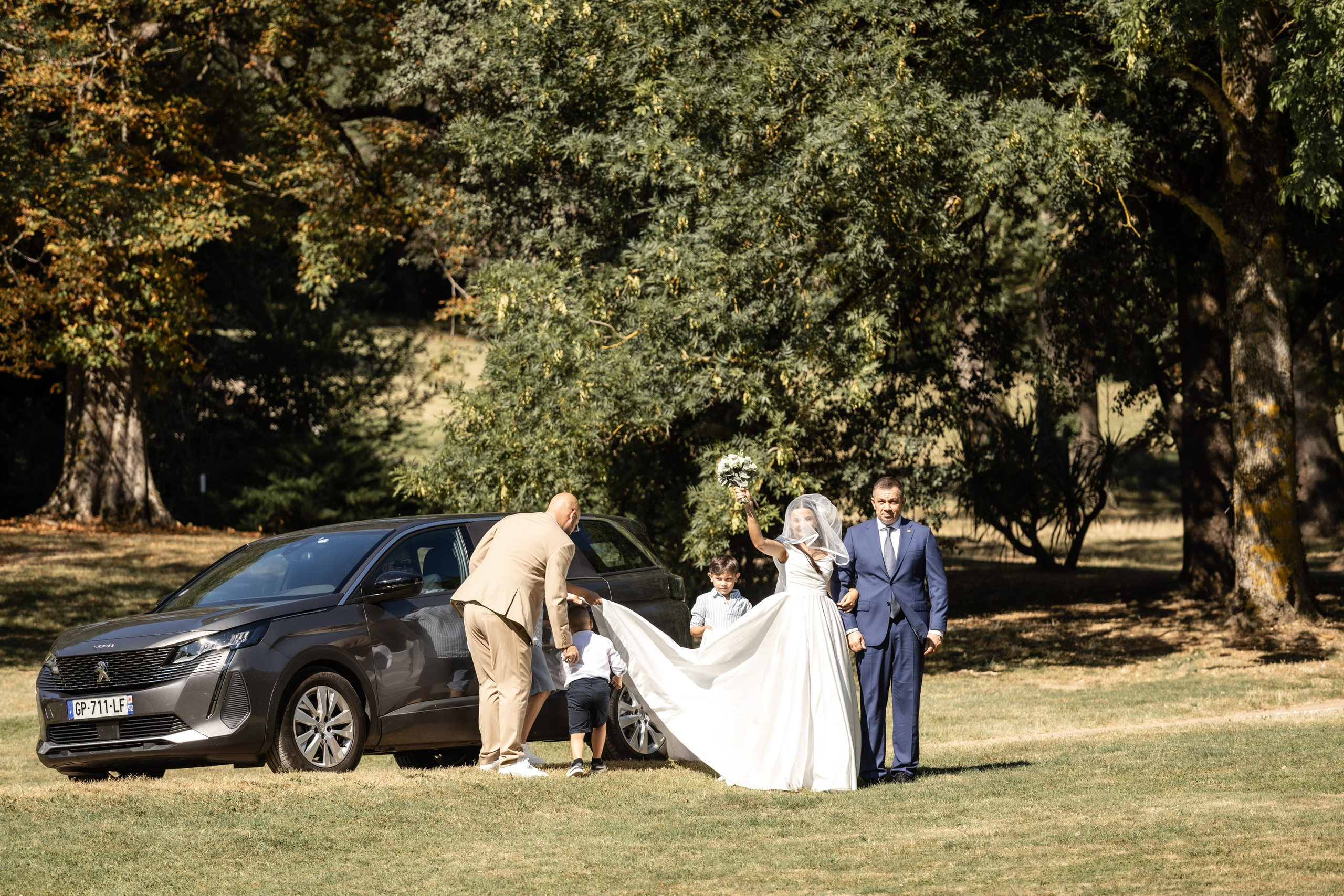 Wedding in Domaine De Montcausson. Eugénie Smirnova — your photographer in Toulouse and southwest France