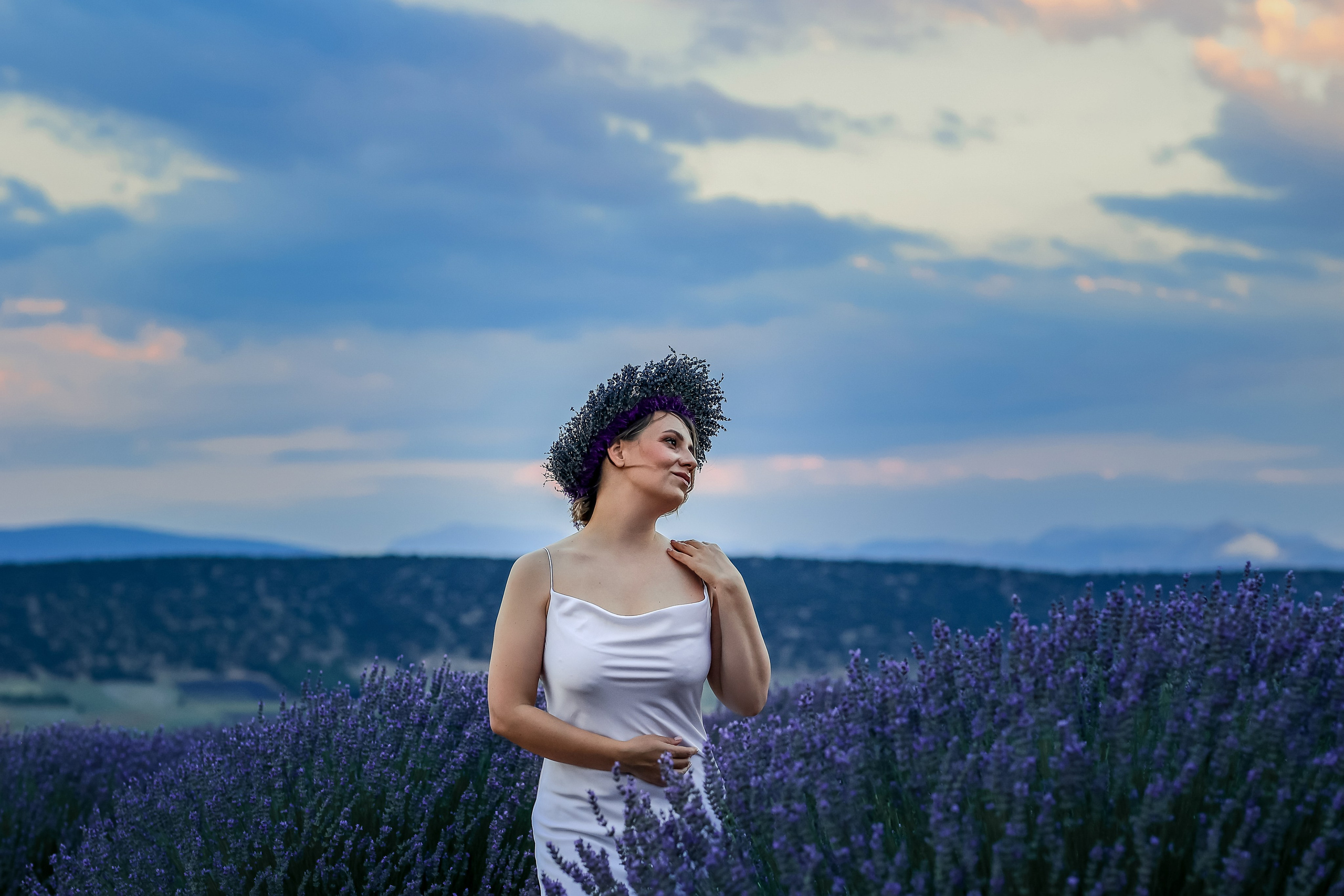 Lavender fields in Turkey. Photographer in Turkey, Antalya, Kemer, Belek, Side, Kas, Fethiye