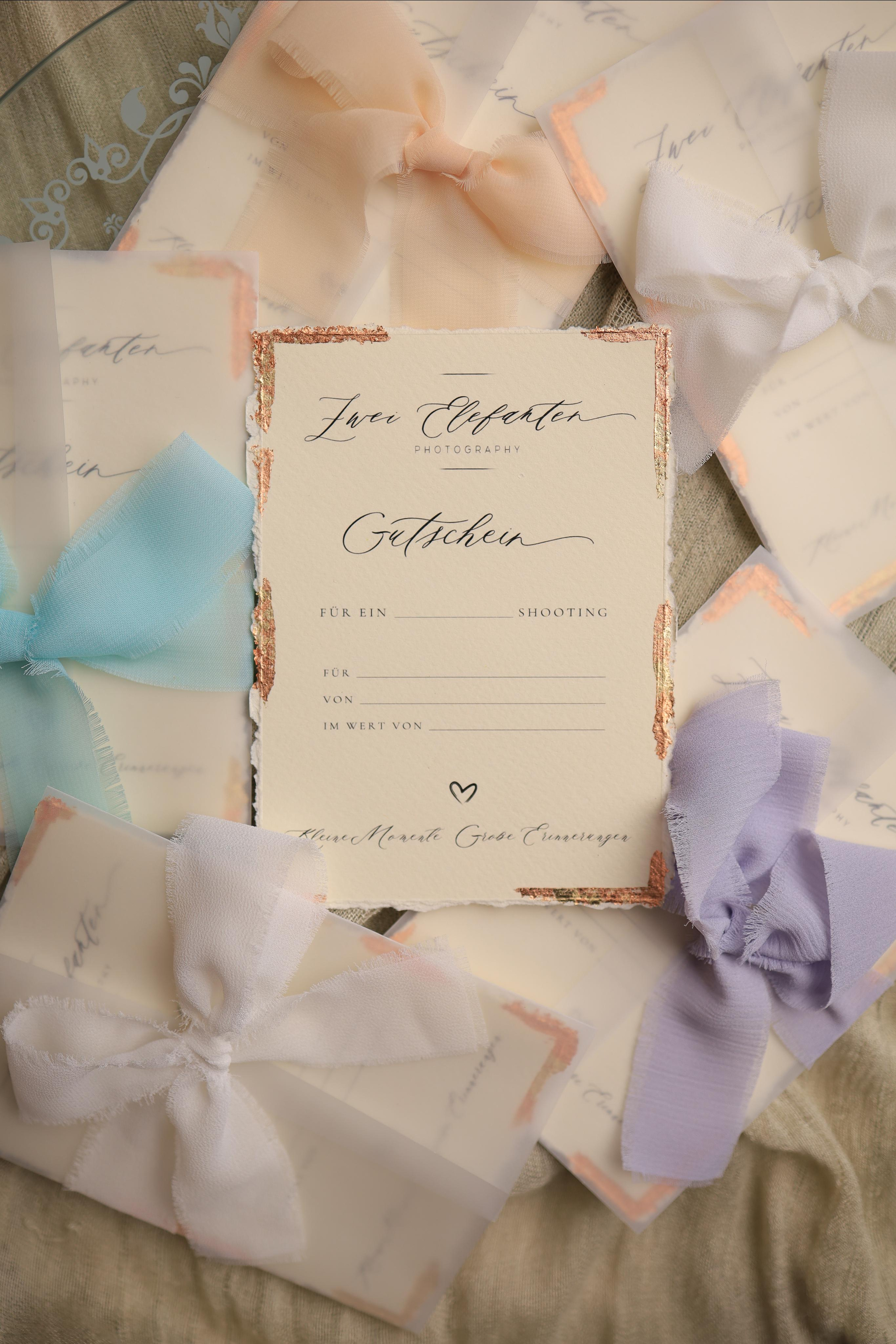 Gutschein. Neugeborene- Schwangerschaft- und Kinder Fotografin in Lehre