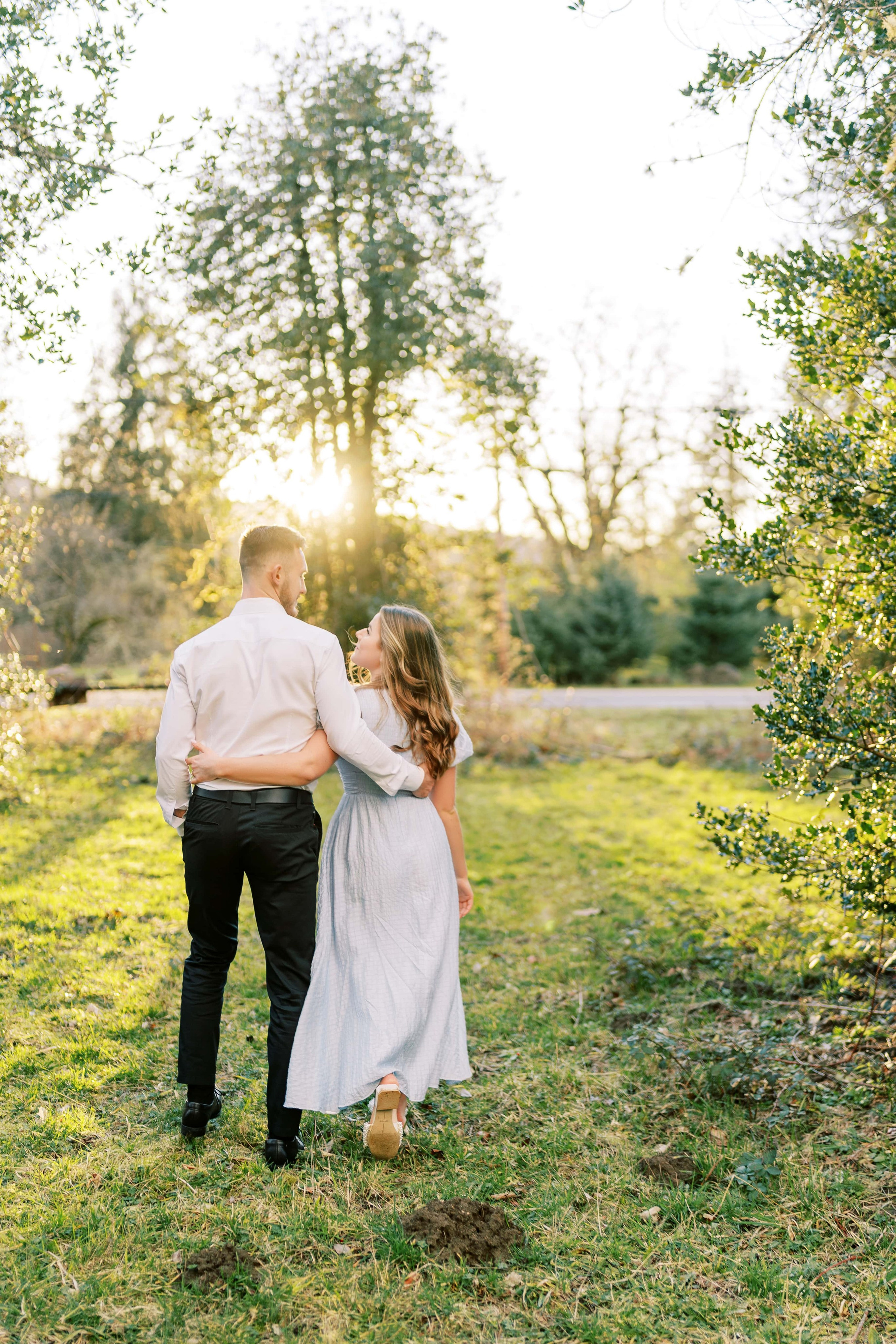 Engagement photo shoot/ Dmitry and Julia/ February 2024. North Bend, Washington. EVAN ARISTOV WEDDING PHOTOGRAPHY — Seattle Wedding Photographer