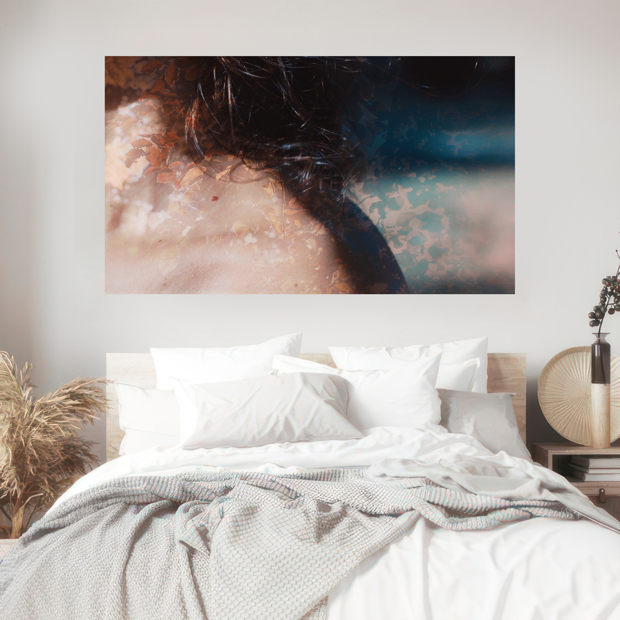 Dreamlike conceptual photography print inspired by memory and identity