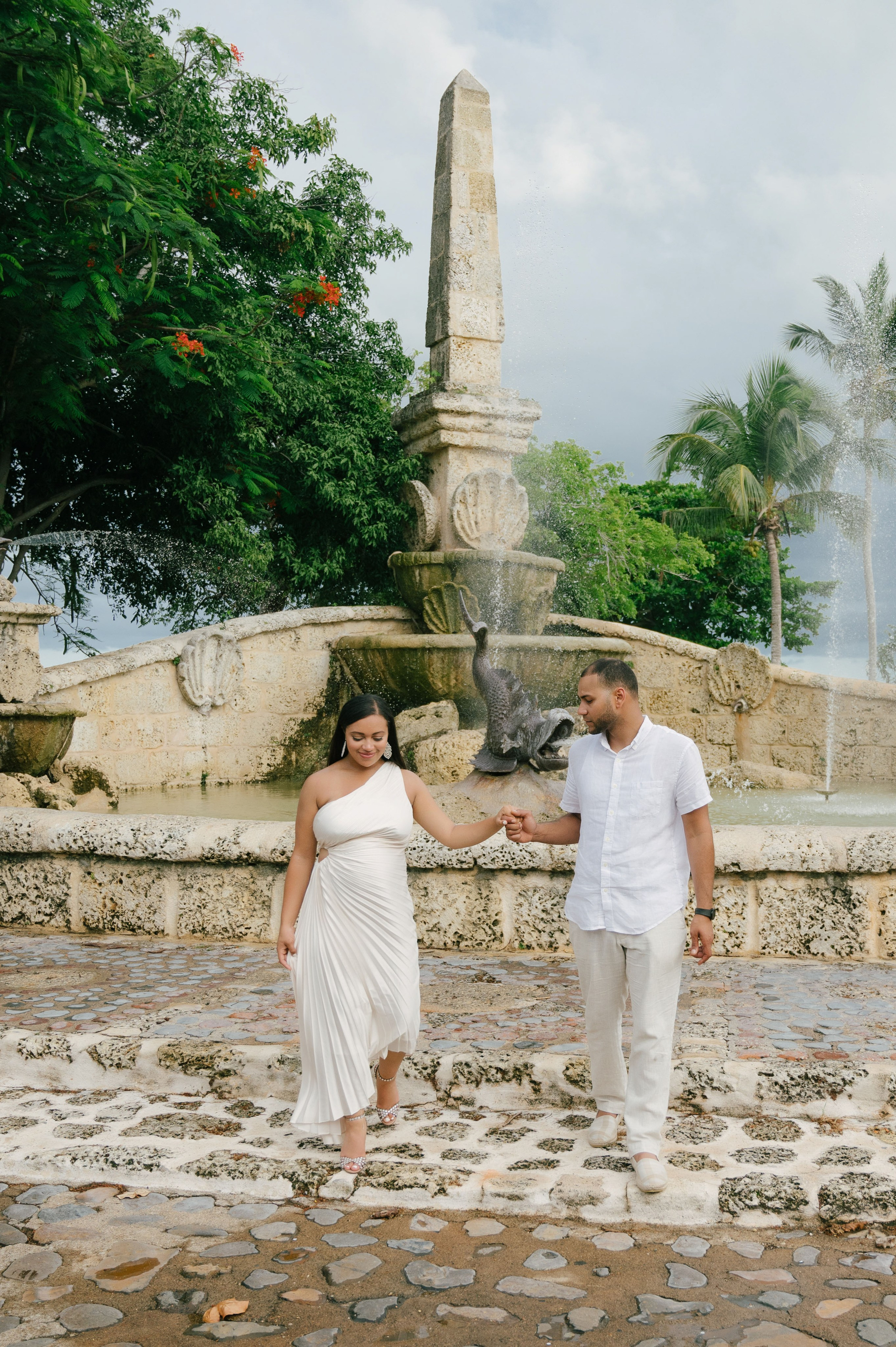 Cinthia and Jose at Altos de Chavon