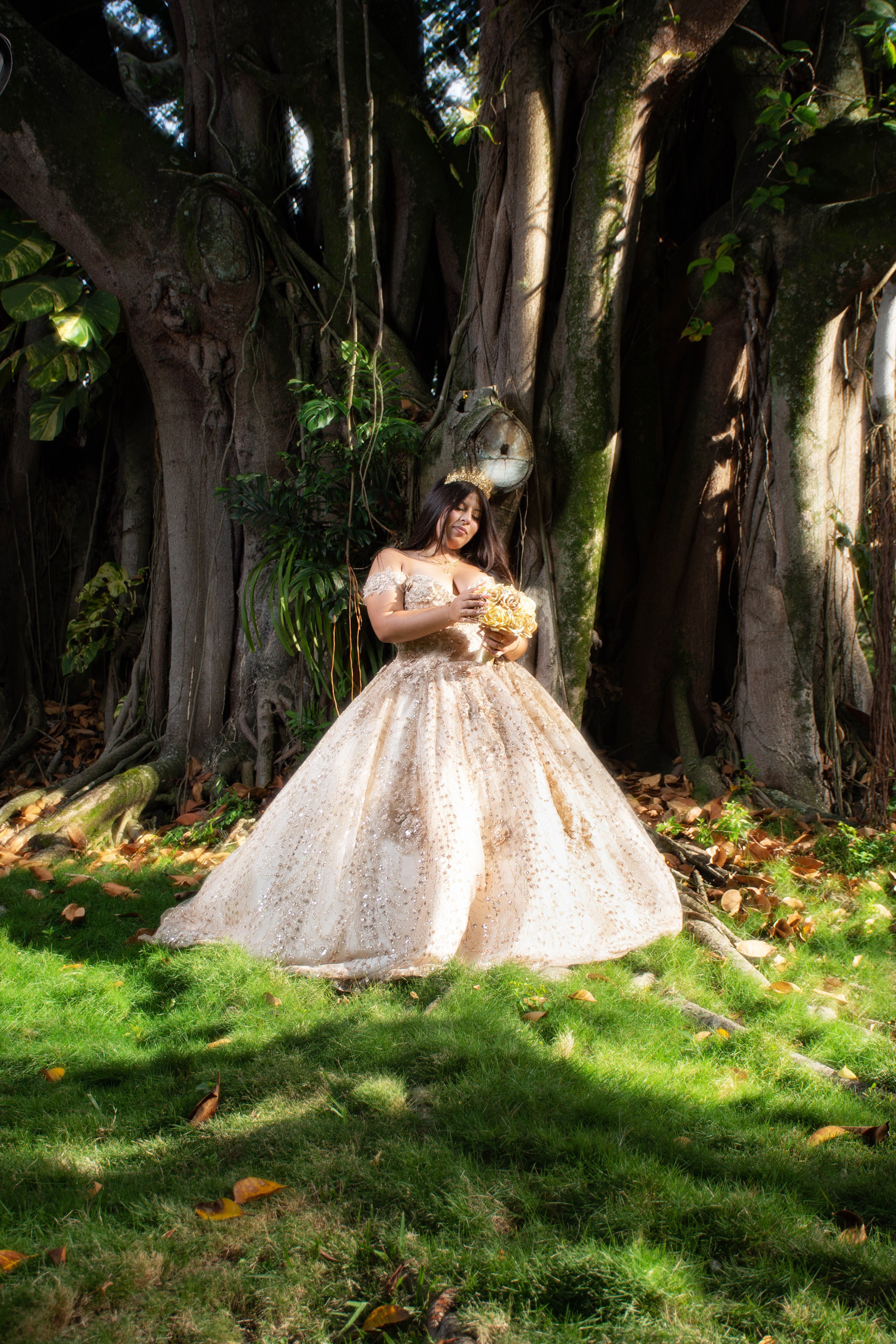 foto estudio de quinceaños paisaje