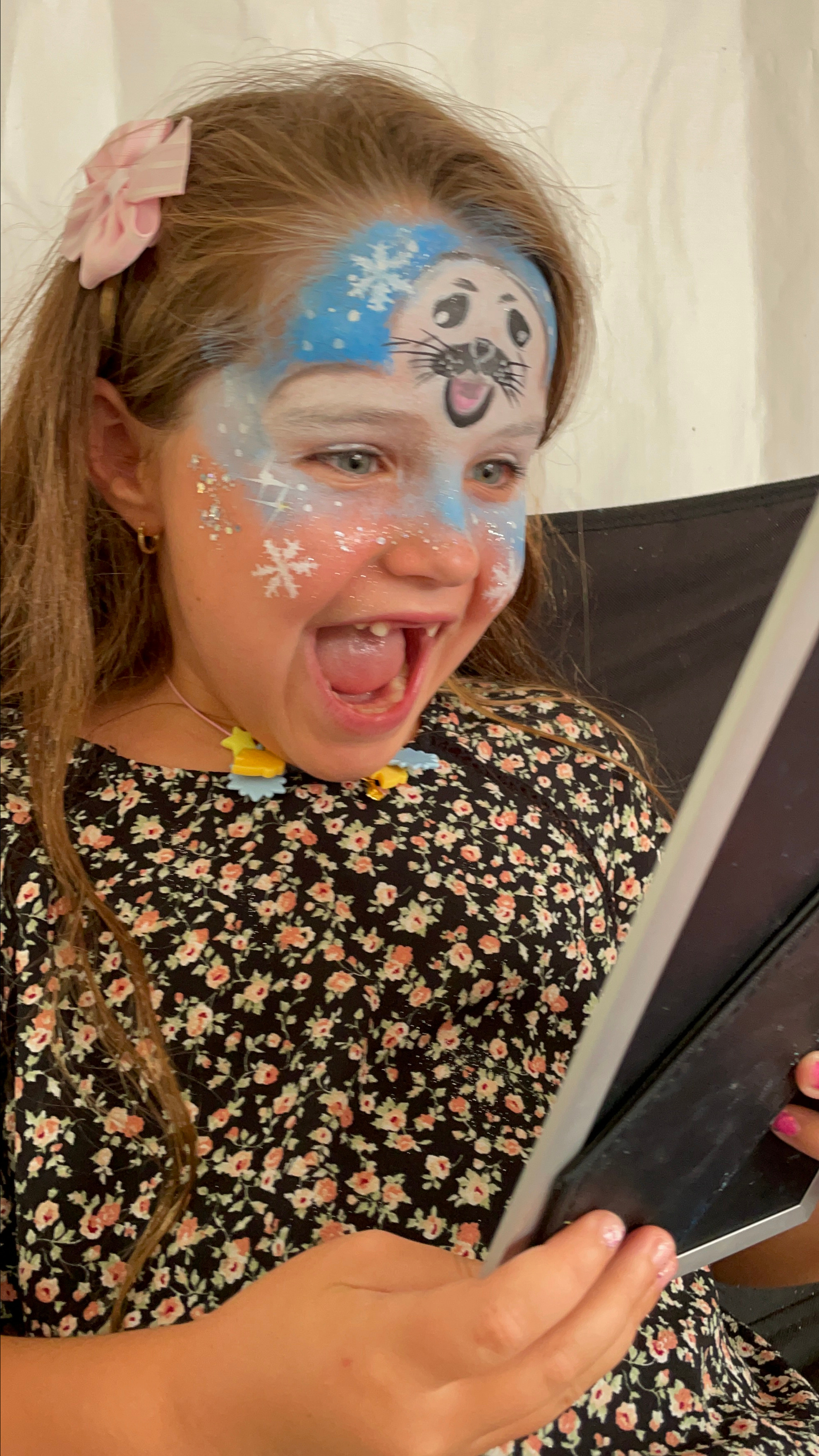 Beautiful girl in the best party.