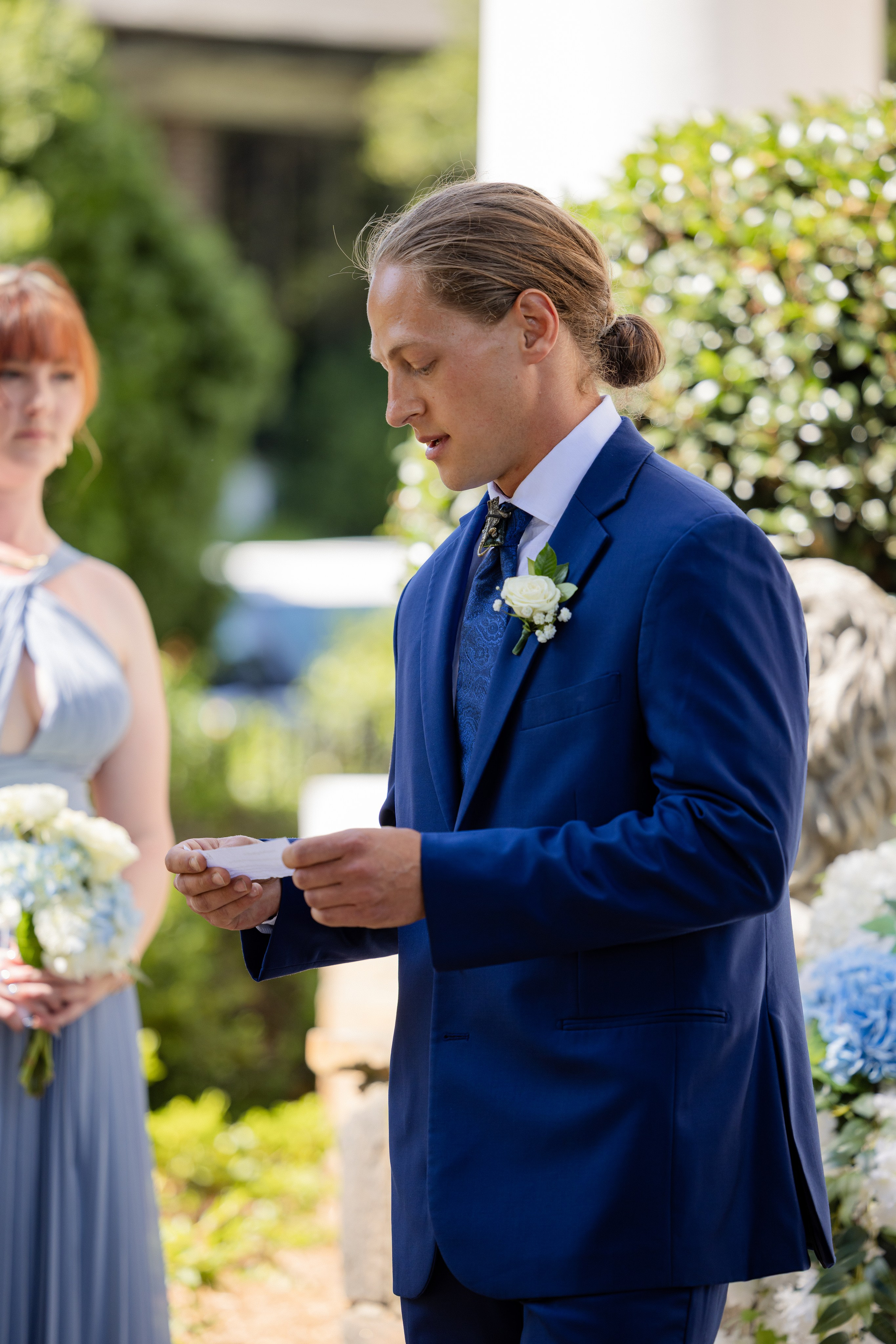 Lester & Annalise’s Romantic Summer Wedding at Gassaway Mansion in Greenville, SC. Wedding and portrait photography in Greenville SC