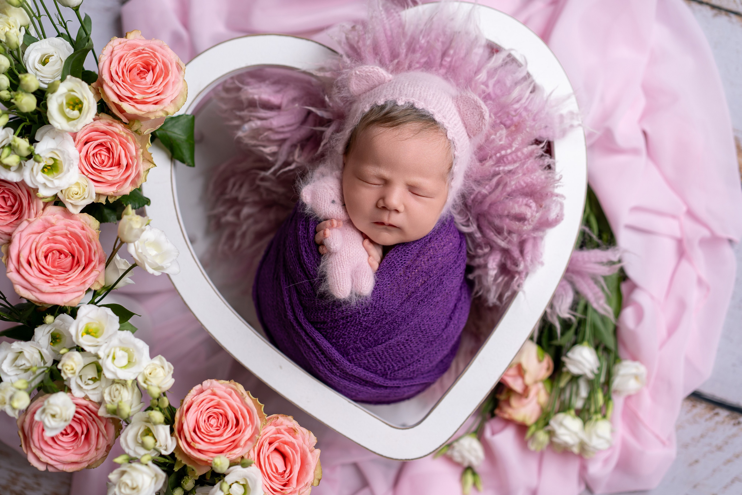 Neugeborenenfotos in Berlin – Studio oder bei Ihnen zu Hause