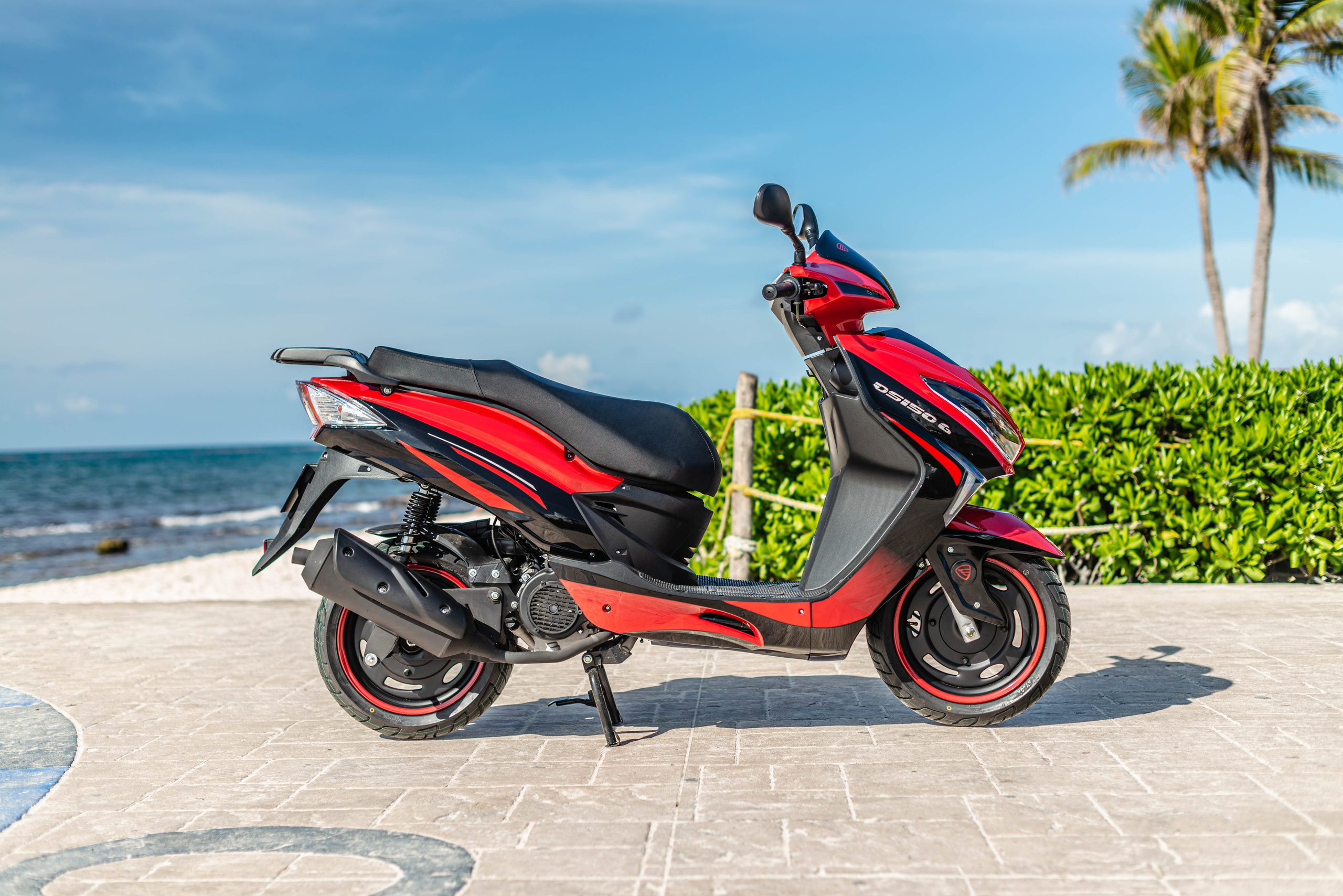 Scooter Photography for Rental Website in Mexico. PHOTOGRAPHER QUINTANA ROO