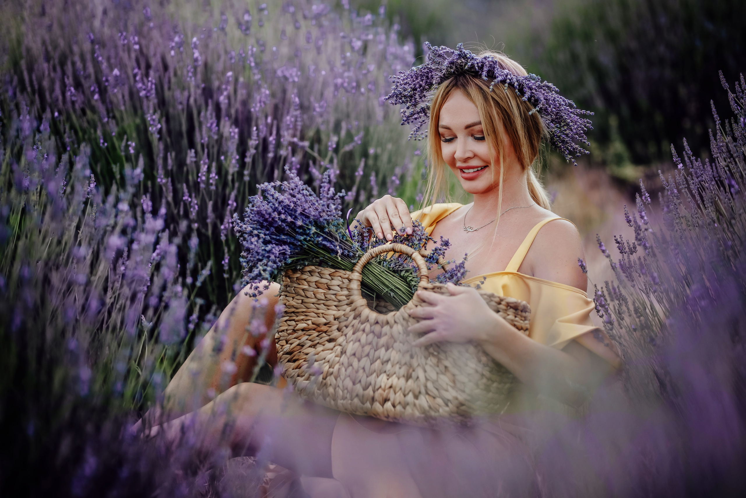 Lavender fields in Turkey. Photographer in Turkey, Antalya, Kemer, Belek, Side, Kas, Fethiye