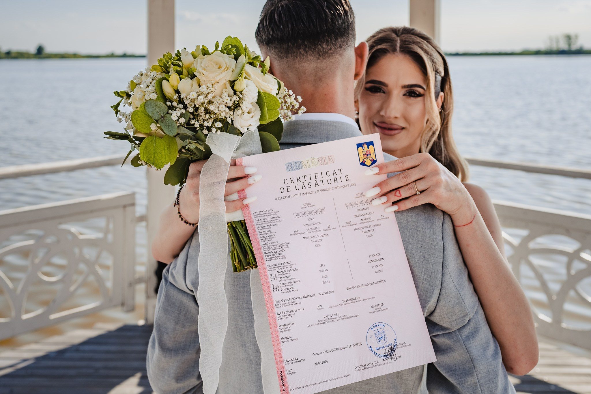 Elena & Mihai — Cununie civilă la lacul Iezer, Slobozia