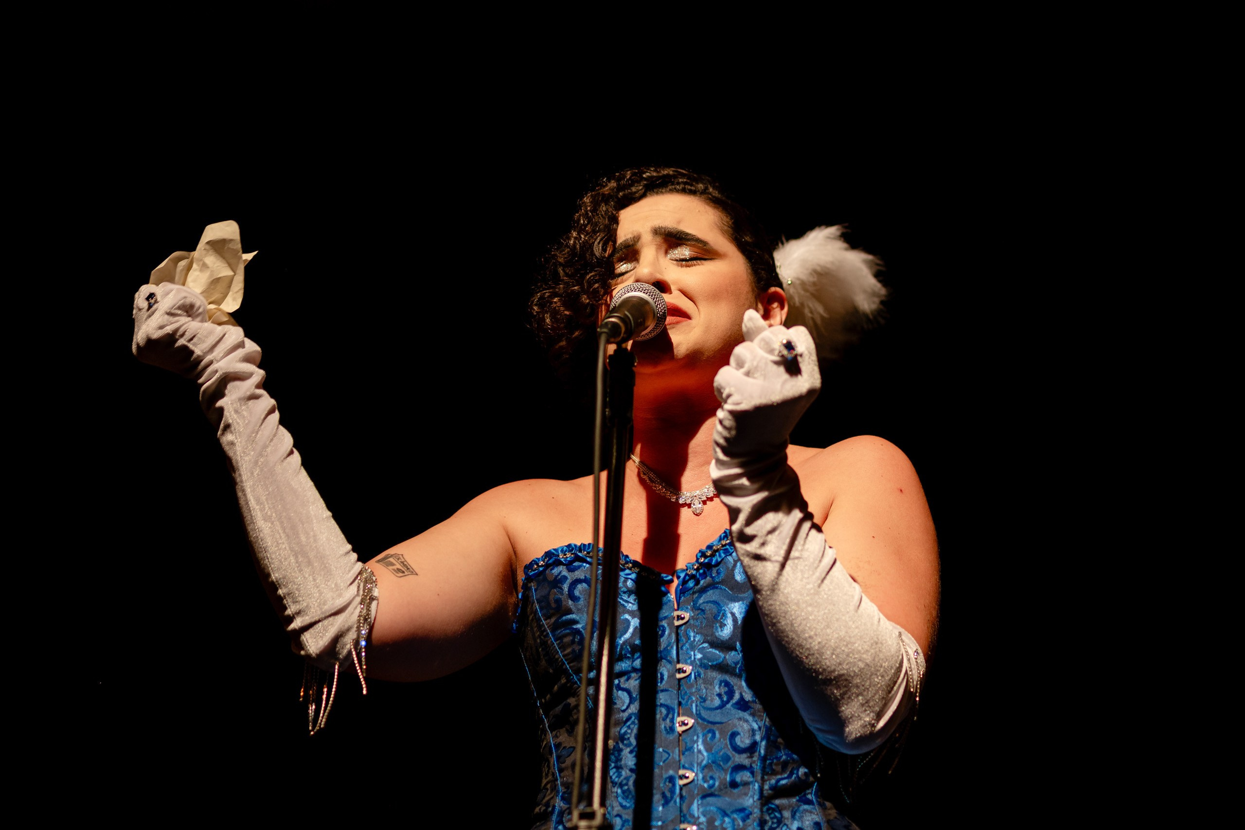 Fotografia de recital de formatura do Conservatório de Música de Itajaí — Santa Catarina