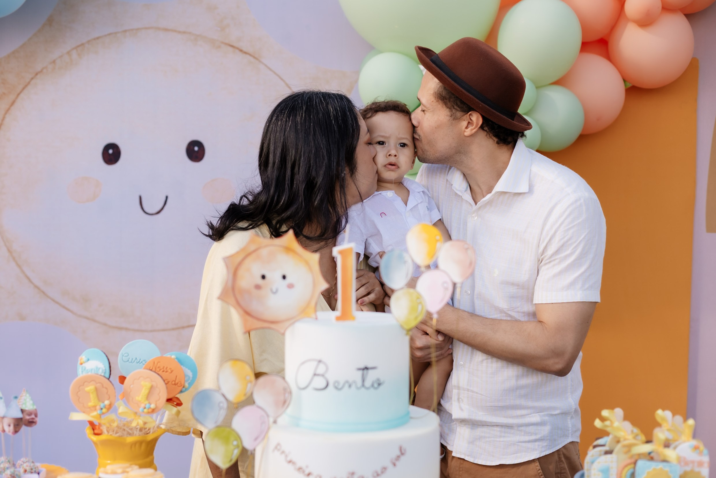 Bento 1 ano • Festa infantil em A Casa com Jardim | Fotografia de Família em Brasília e Recife. Fotógrafa em Brasília e Recife | Ensaios de família, gestante e festas infantis — Ize Fotografia