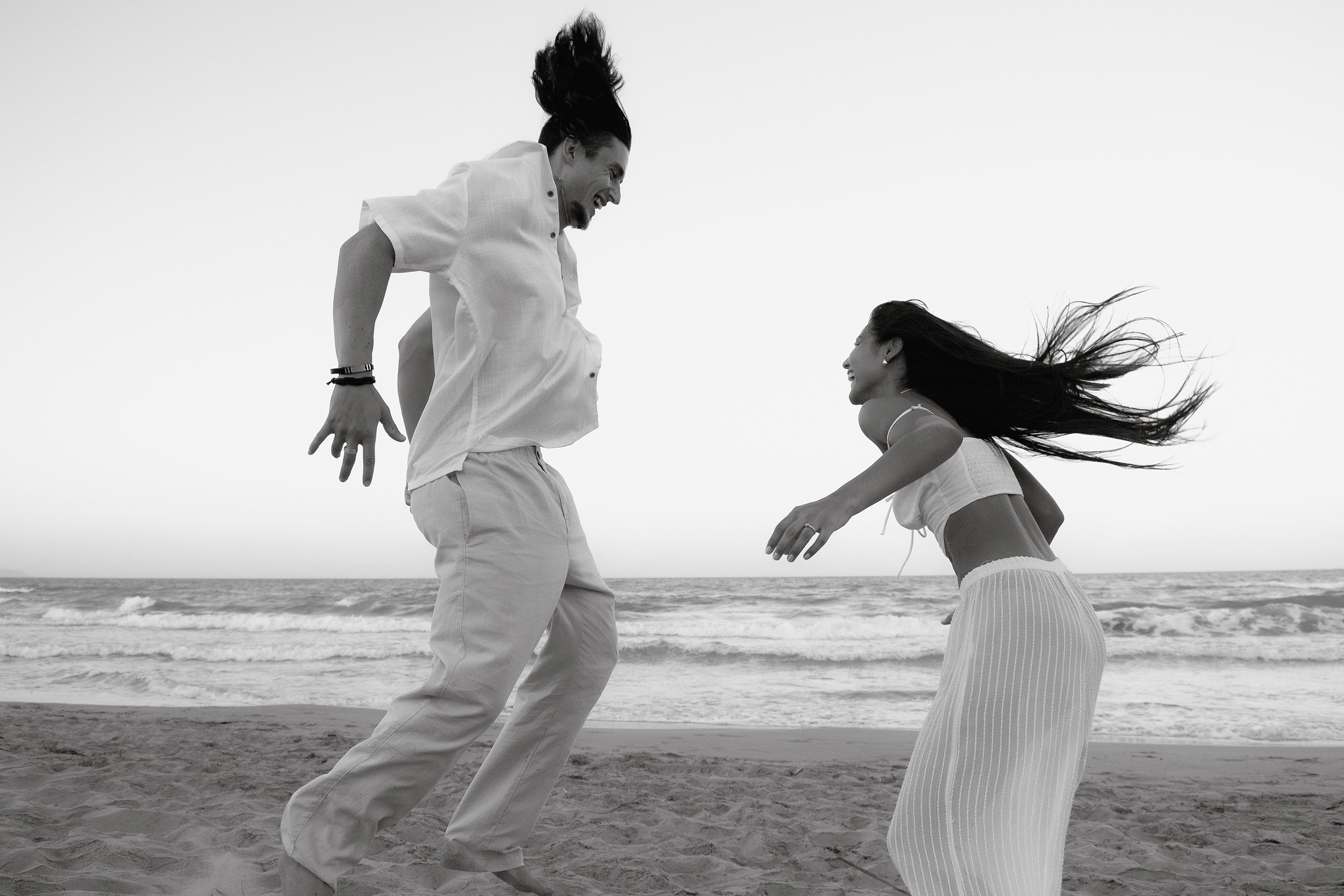 Historia de amor al atardecer en Guardamar — Fotógrafo en Alicante y Torrevieja