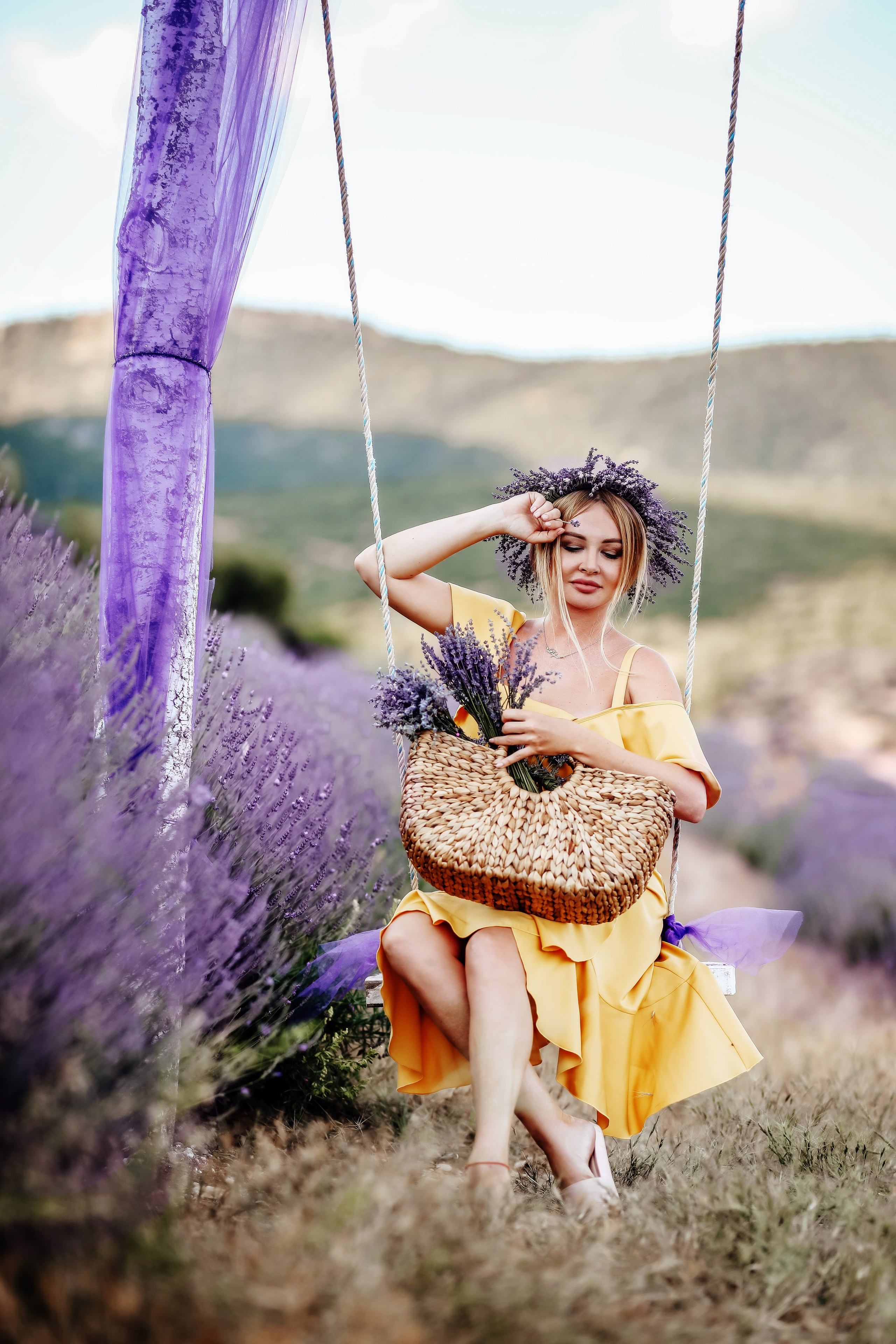 Lavender fields in Turkey. Photographer in Turkey, Antalya, Kemer, Belek, Side, Kas, Fethiye