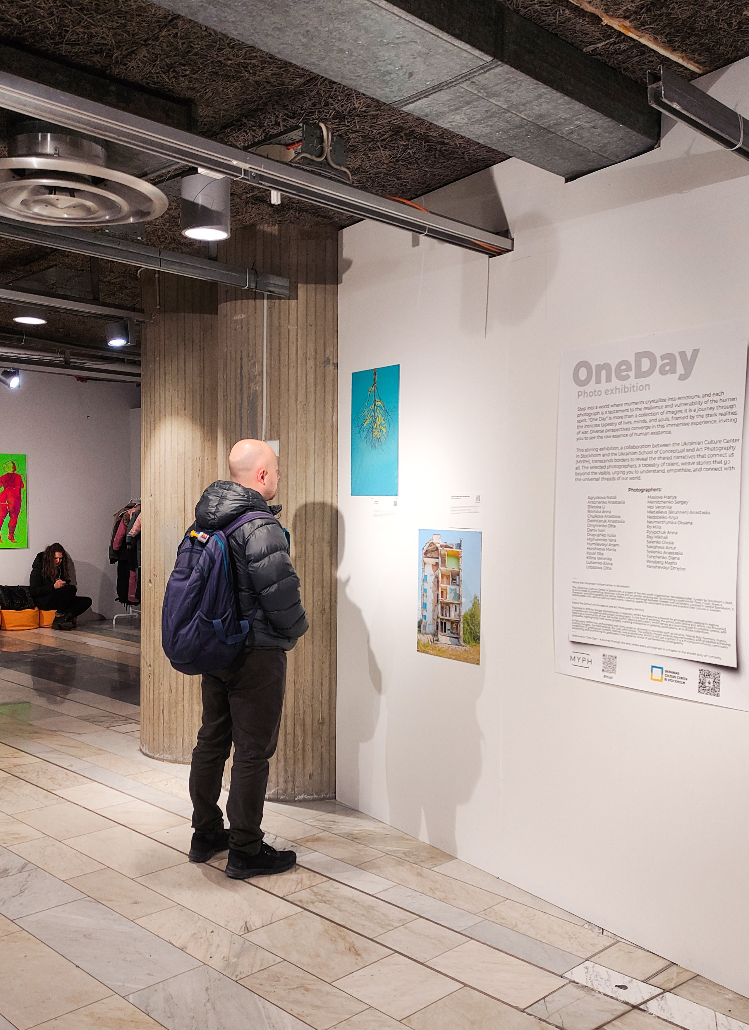 Ukrainian cultur centre in Stockholm Sweden Anna Biletska