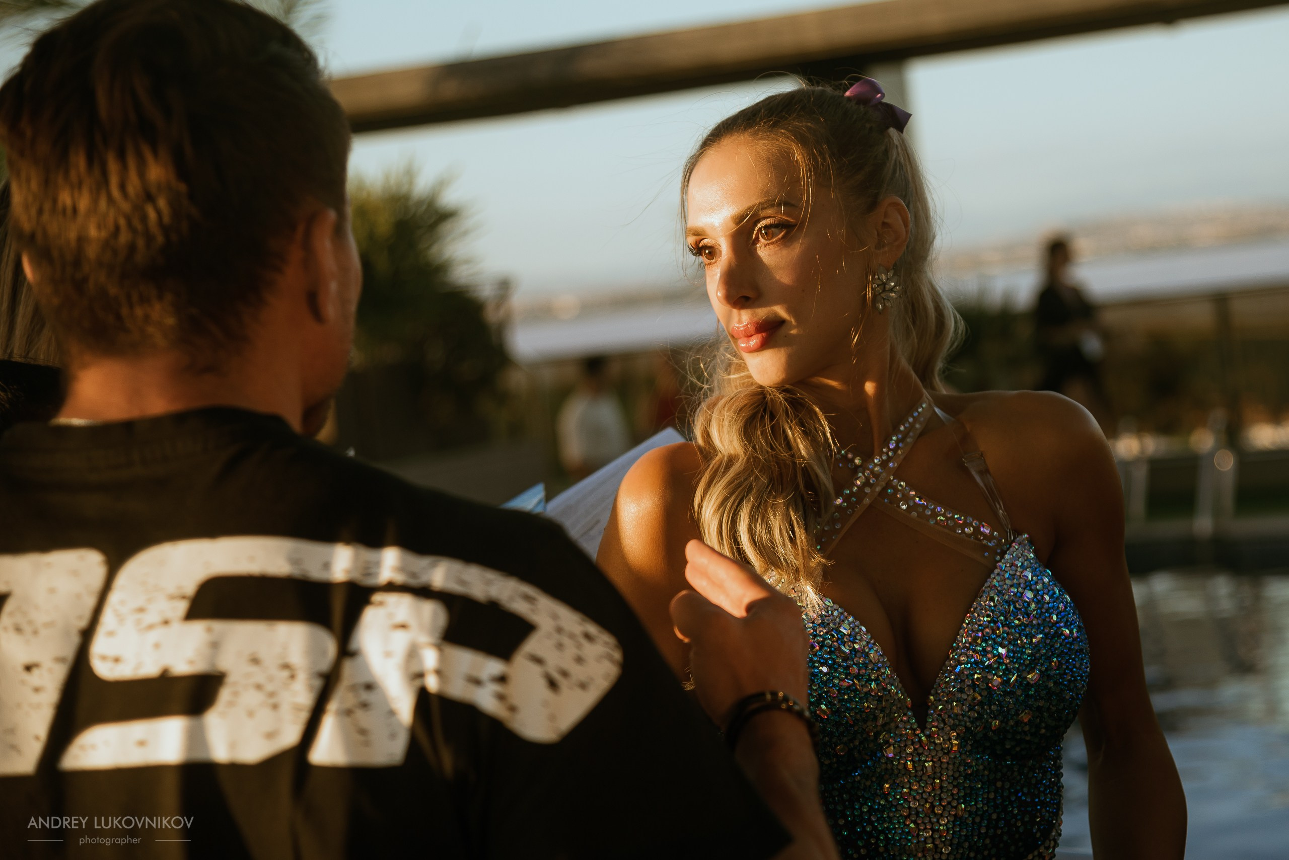 Photoshoot of the IFBB Miss Fit Model Europe 2024 registration in Torrevieja