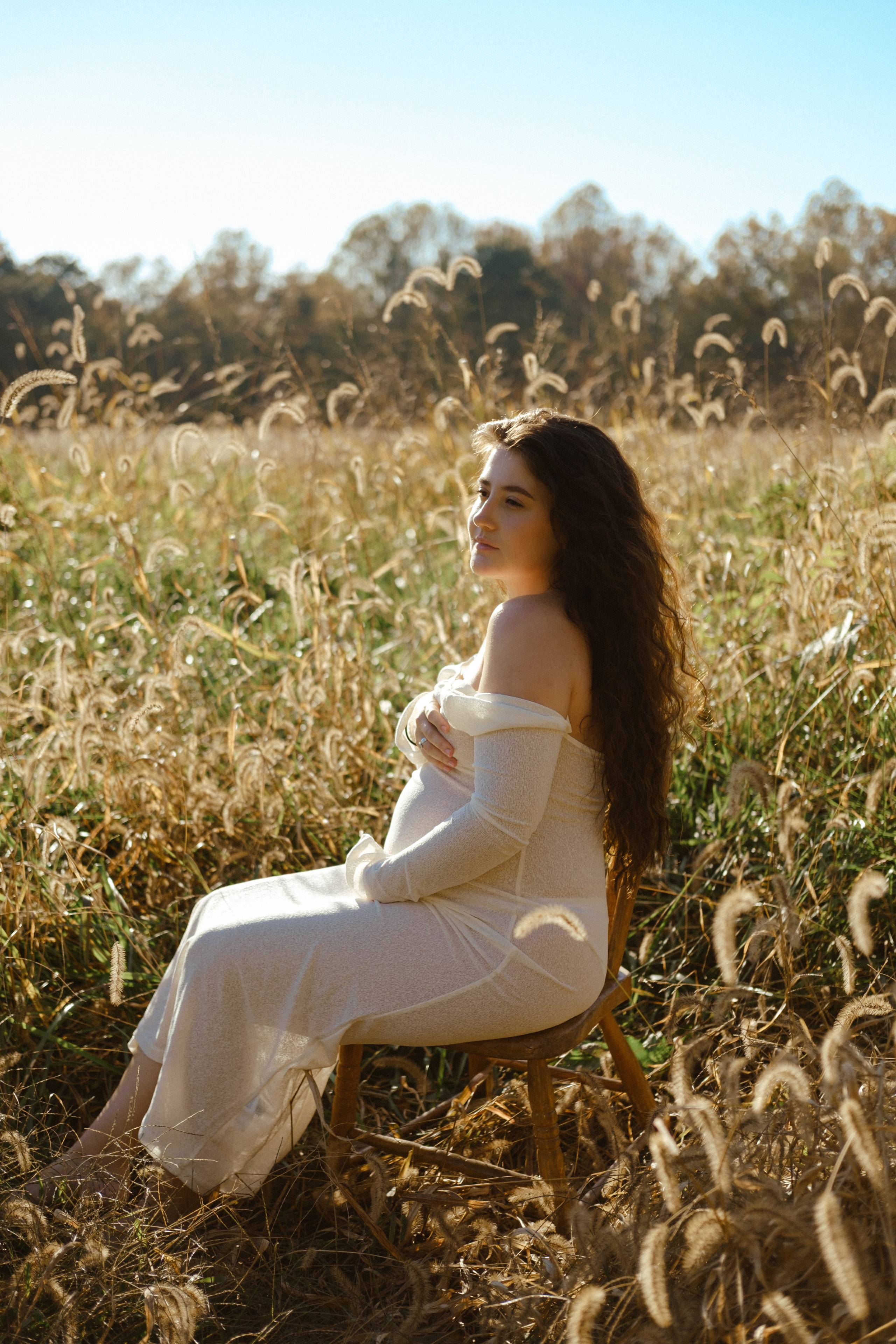 Dreamy maternity session Richmond, Virginia. Family Photographer Anna Dobrovolskaia | Richmond, VA
