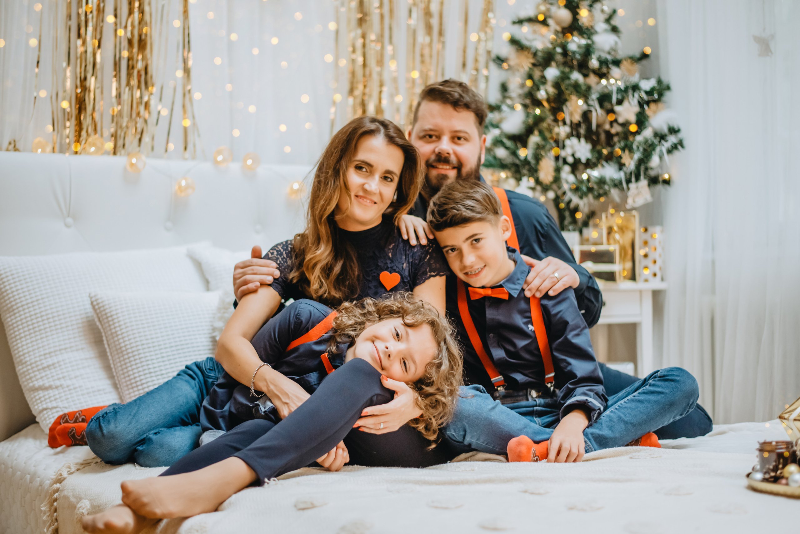 Vánoční rodinné focení Brno. Lifestyle, wedding and family photographer