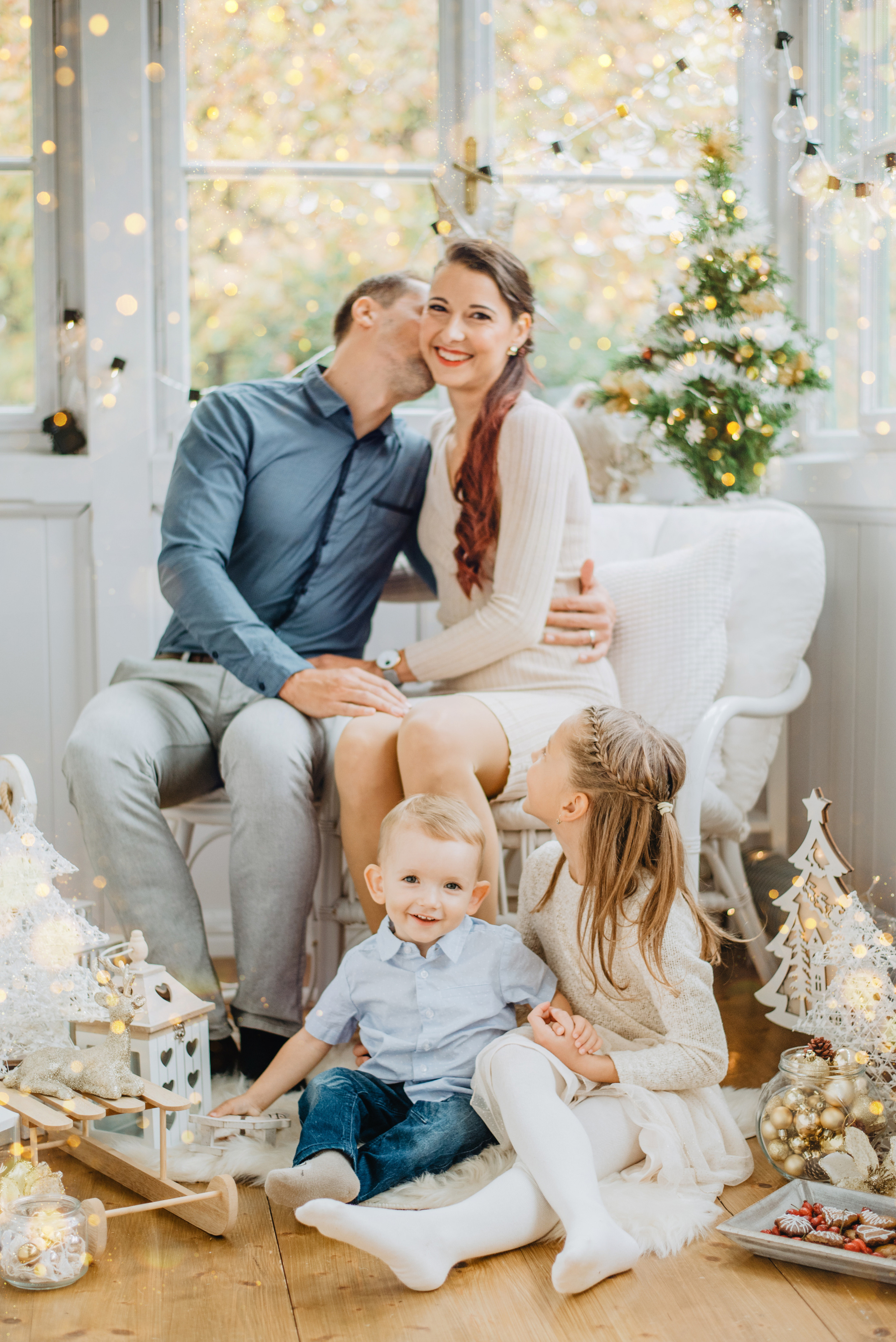 Vánoční rodinné focení Brno. Lifestyle, wedding and family photographer