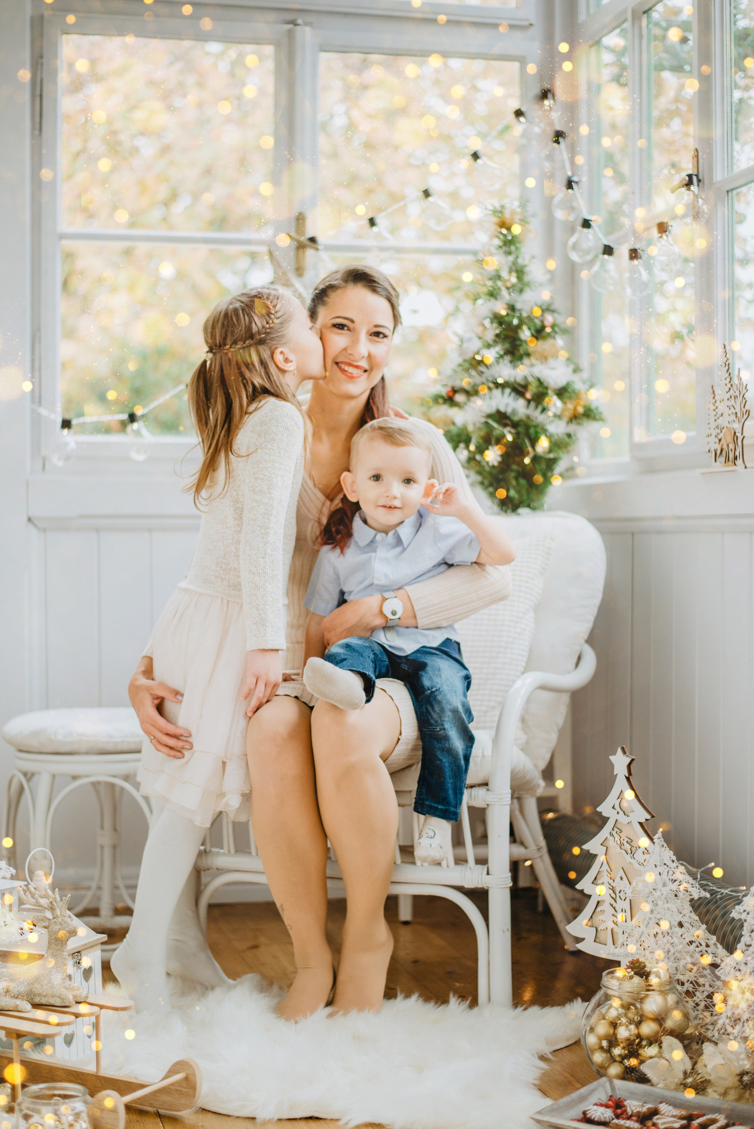 Vánoční rodinné focení Brno. Lifestyle, wedding and family photographer