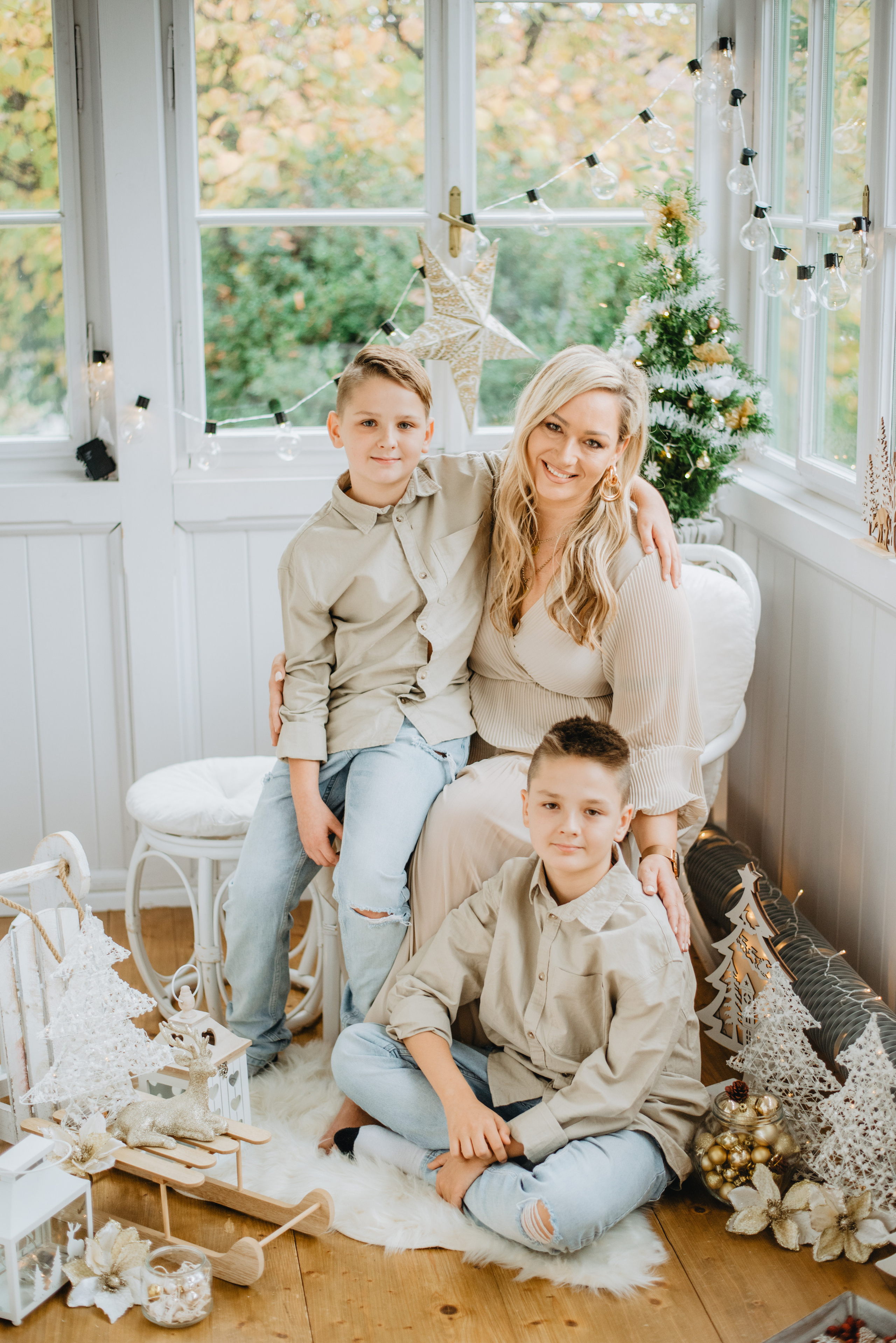 Vánoční rodinné focení Brno. Lifestyle, wedding and family photographer