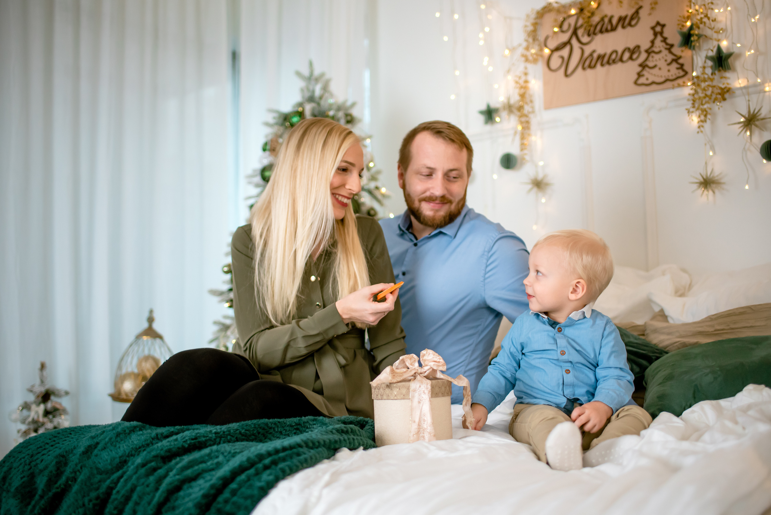 Vánoční rodinné focení Brno. Lifestyle, wedding and family photographer