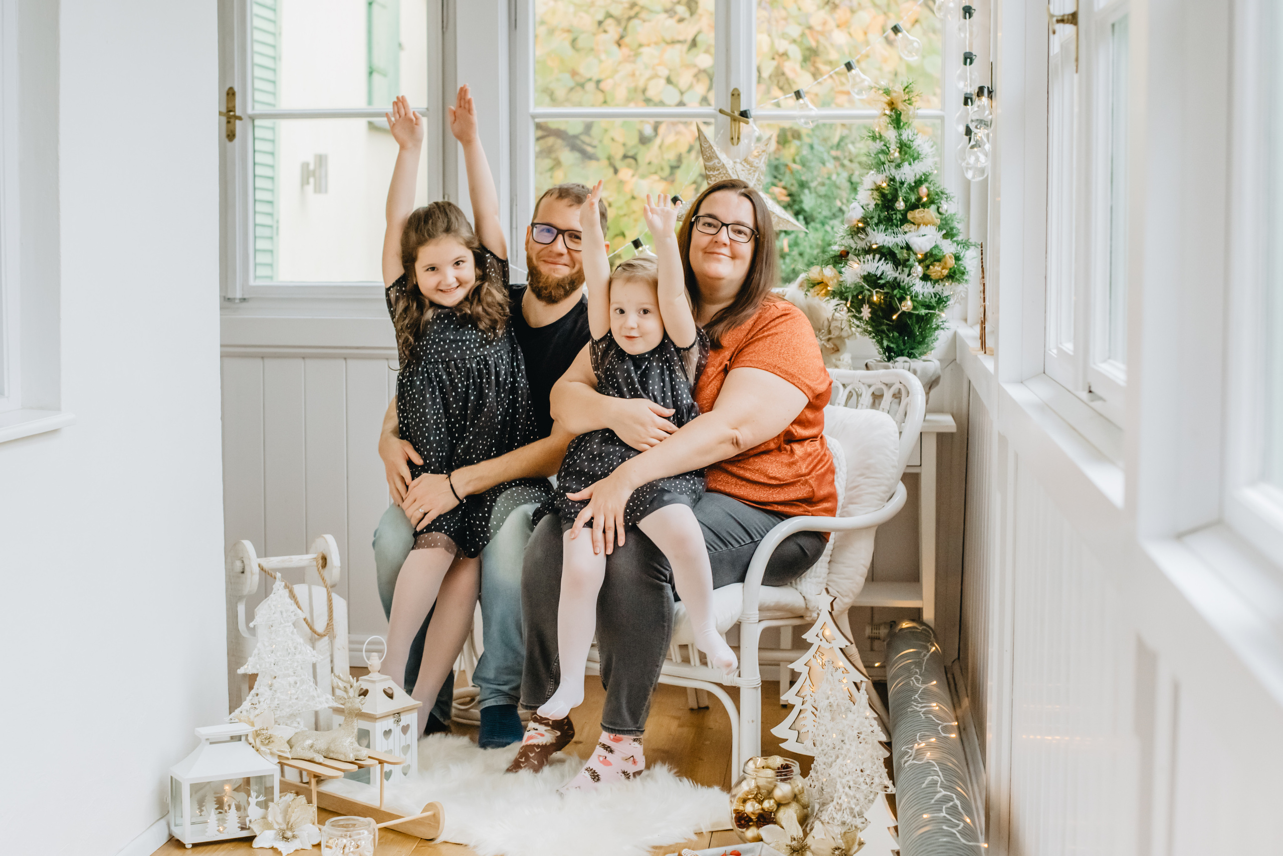 Vánoční rodinné focení Brno. Lifestyle, wedding and family photographer