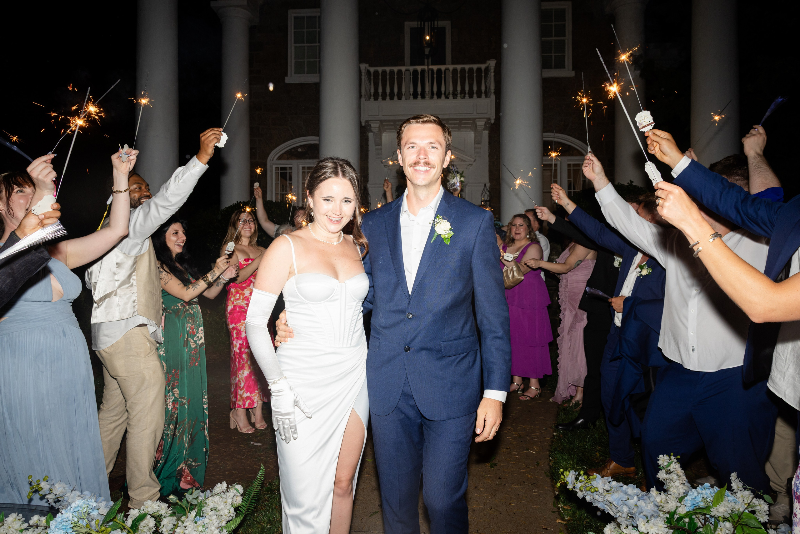Lester & Annalise’s Romantic Summer Wedding at Gassaway Mansion in Greenville, SC. Wedding and portrait photography in Greenville SC