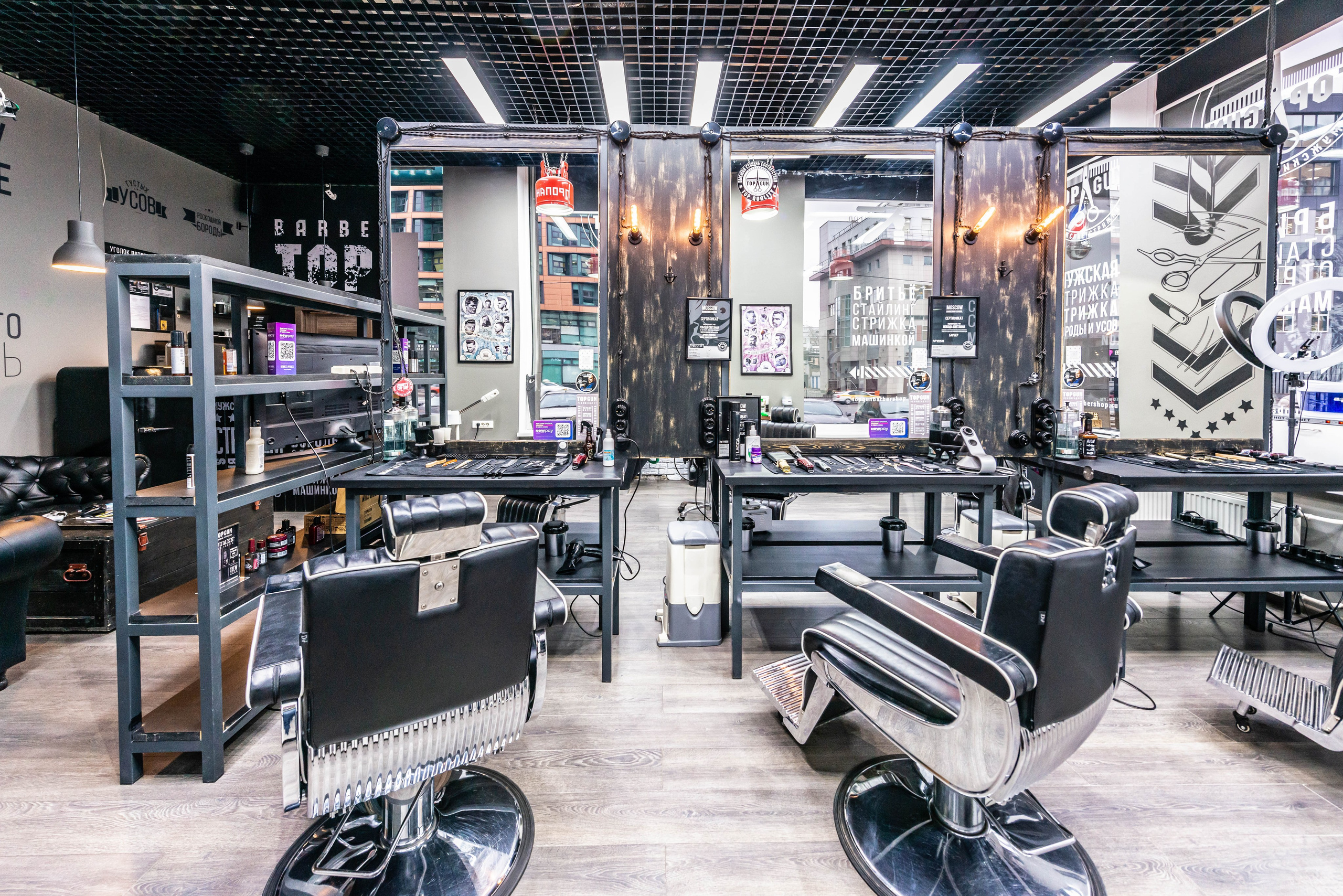 Съемка в барбершоп TopGun. PHOTOGRAPHER QUINTANA ROO