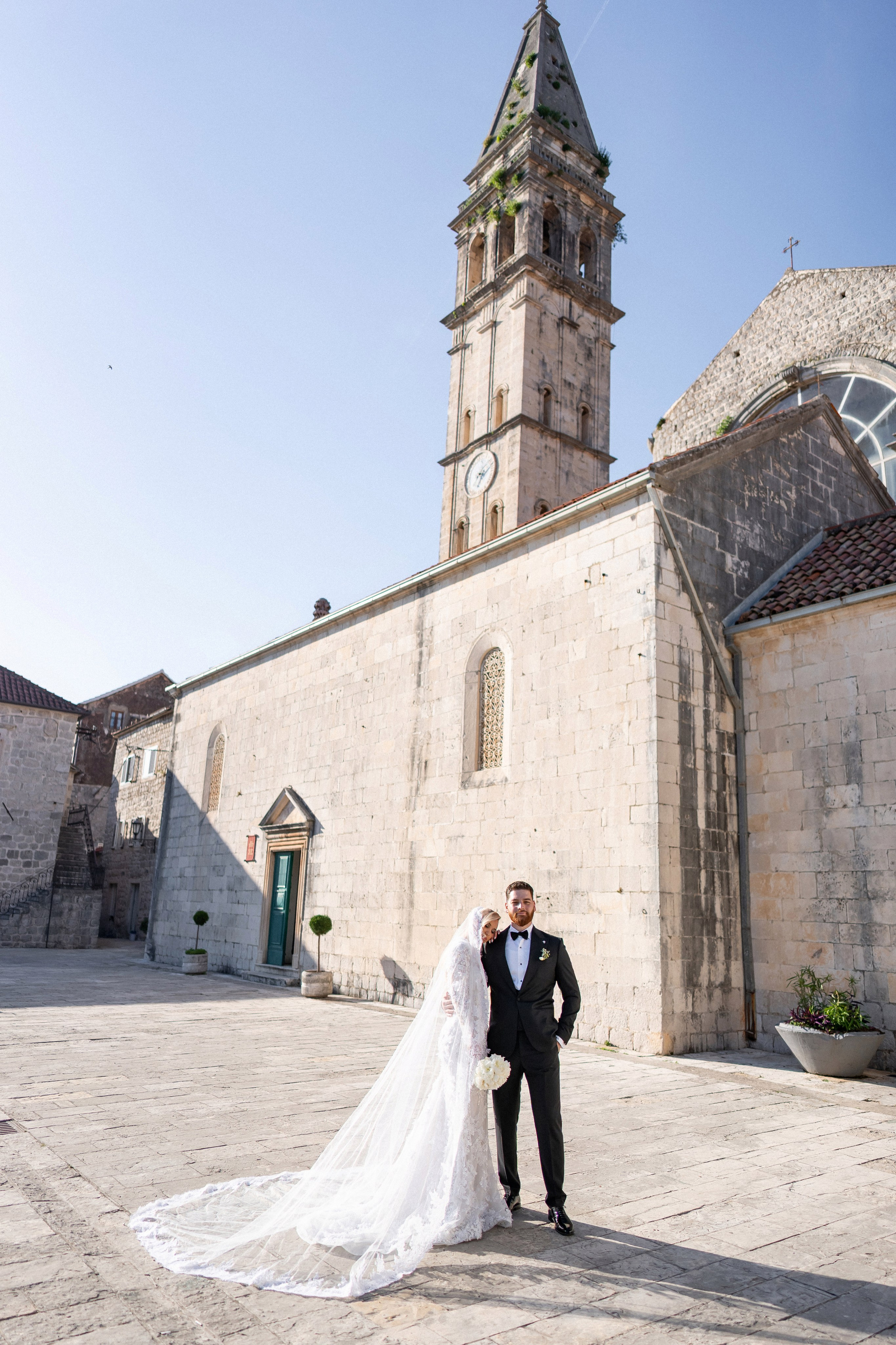Photographer in Perast Montenegro