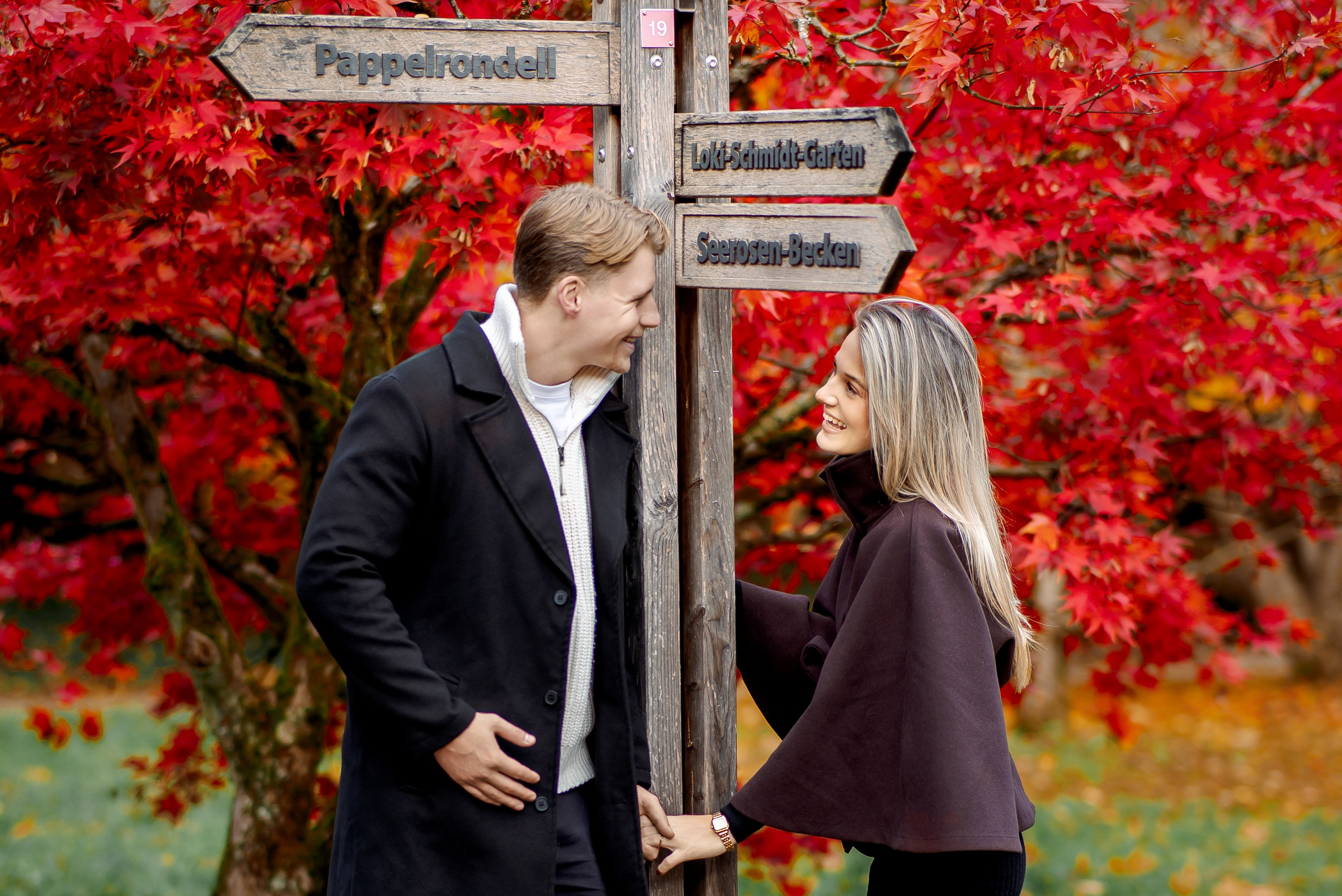 Anfang November fand eine wunderschöne Love Story im Dortmunder Rombergpark statt.