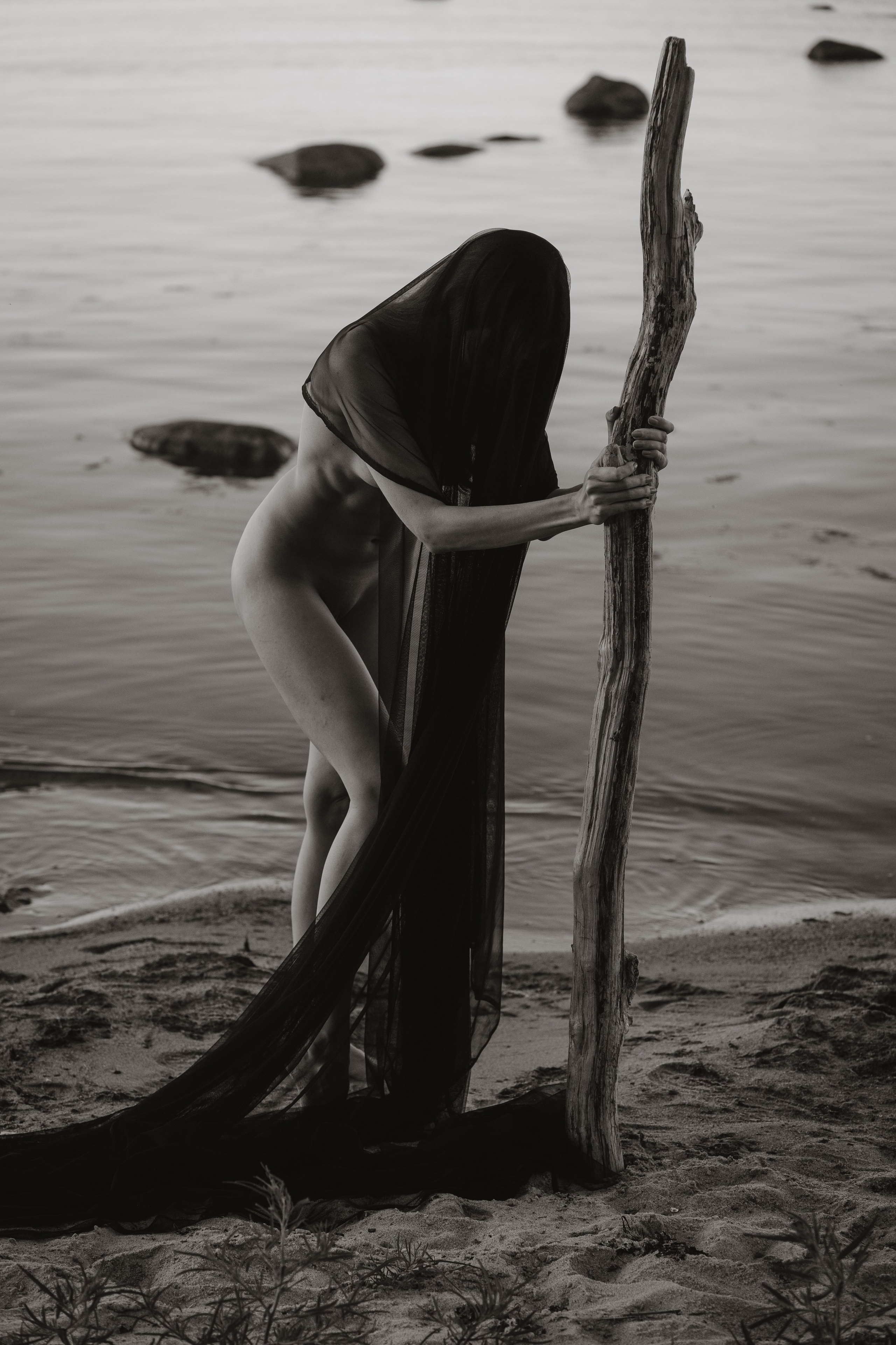 The water and salt that built her. Anna Chekryshova — Authorial Portrait Photographer in Tallinn