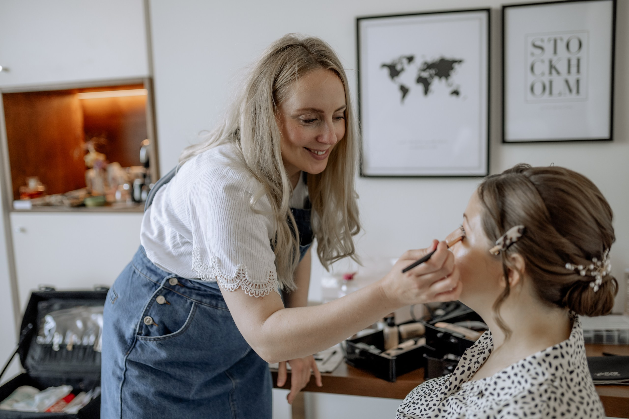 Feines Brautstyling von Victoria – natürliche Eleganz für den großen Tag