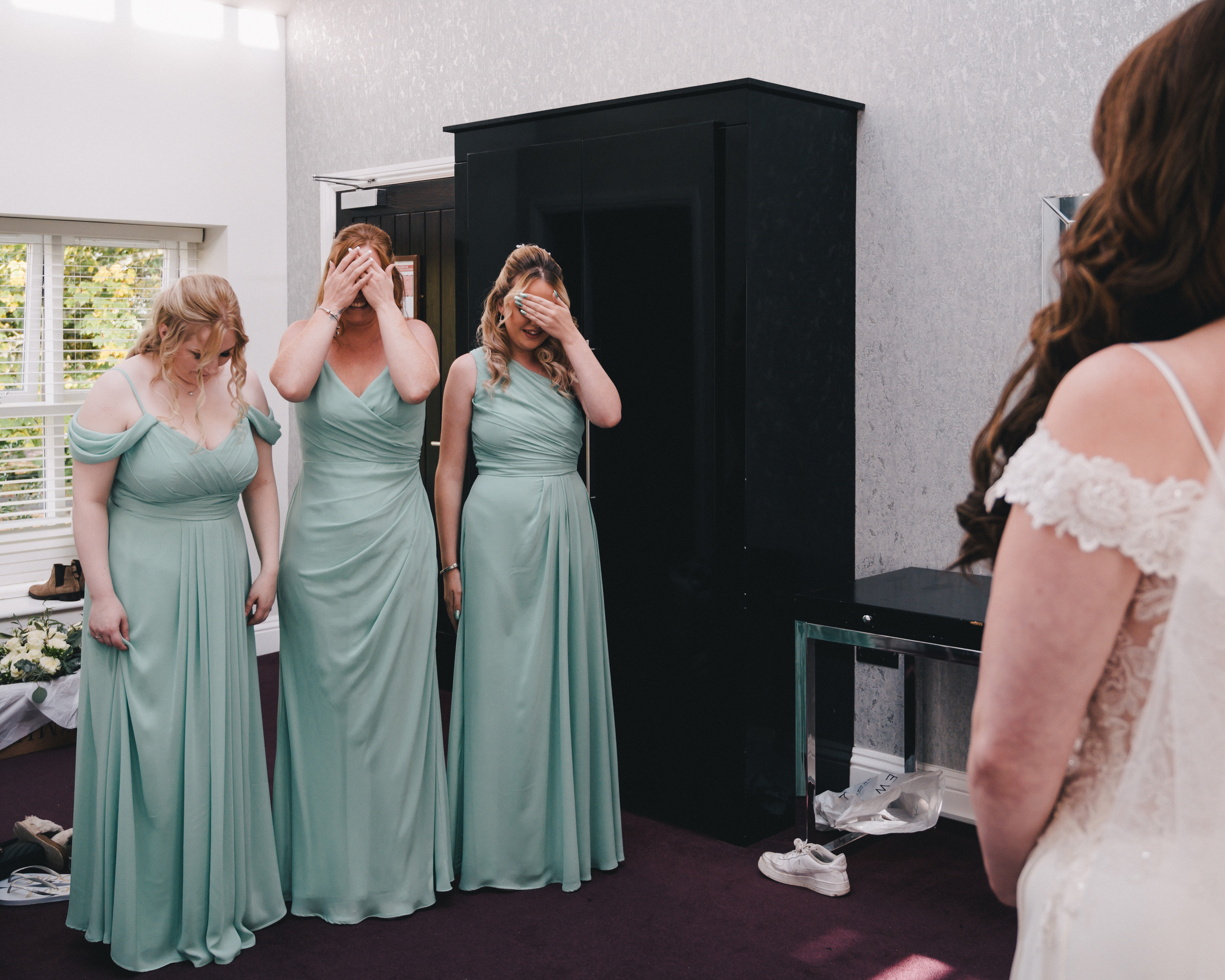 Romantic elopement photography at stunning Aston Hall in Sheffield"