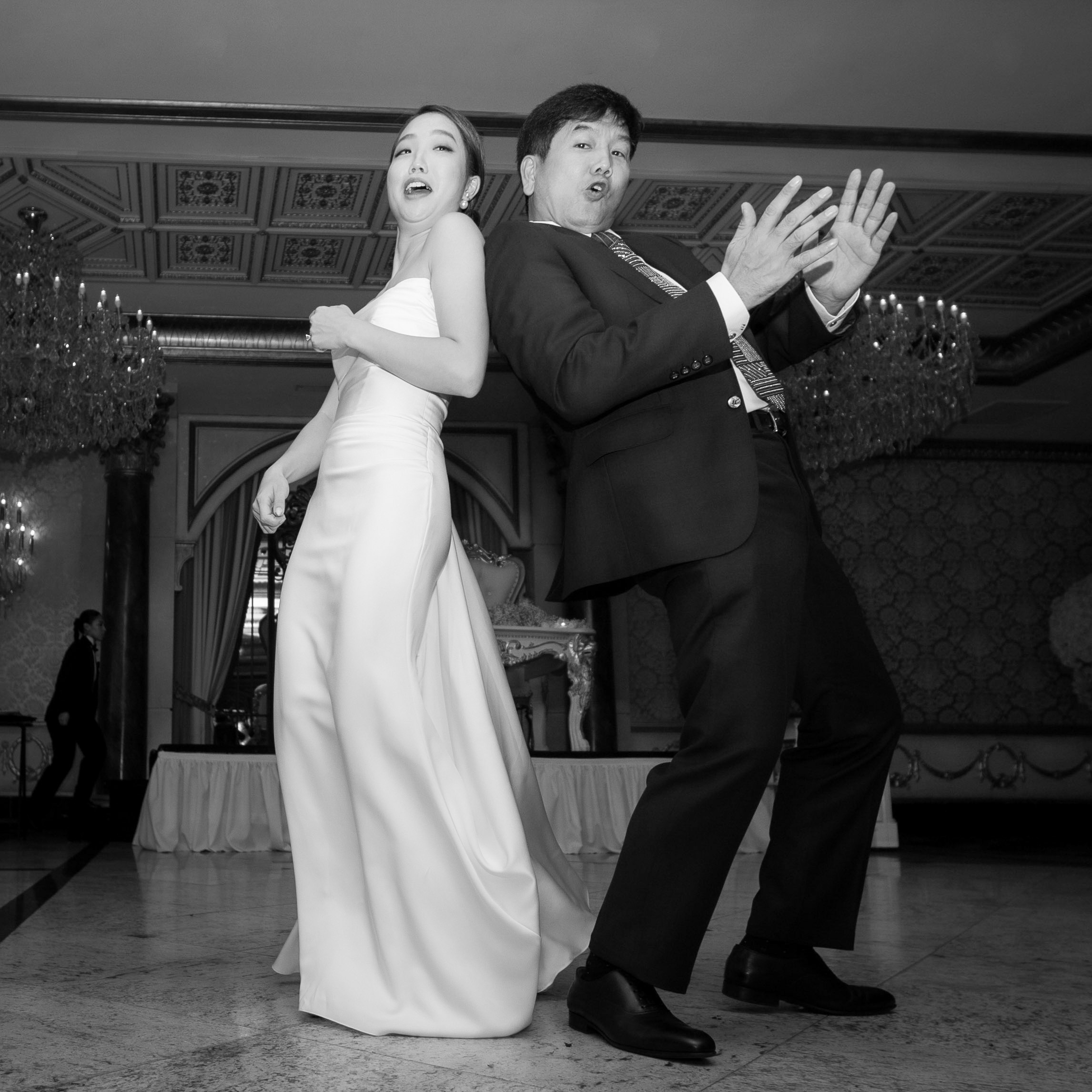 Conner Wiburn & Esther Roh in The Venetian in Garfield, NJ. Wedding Photo & Video