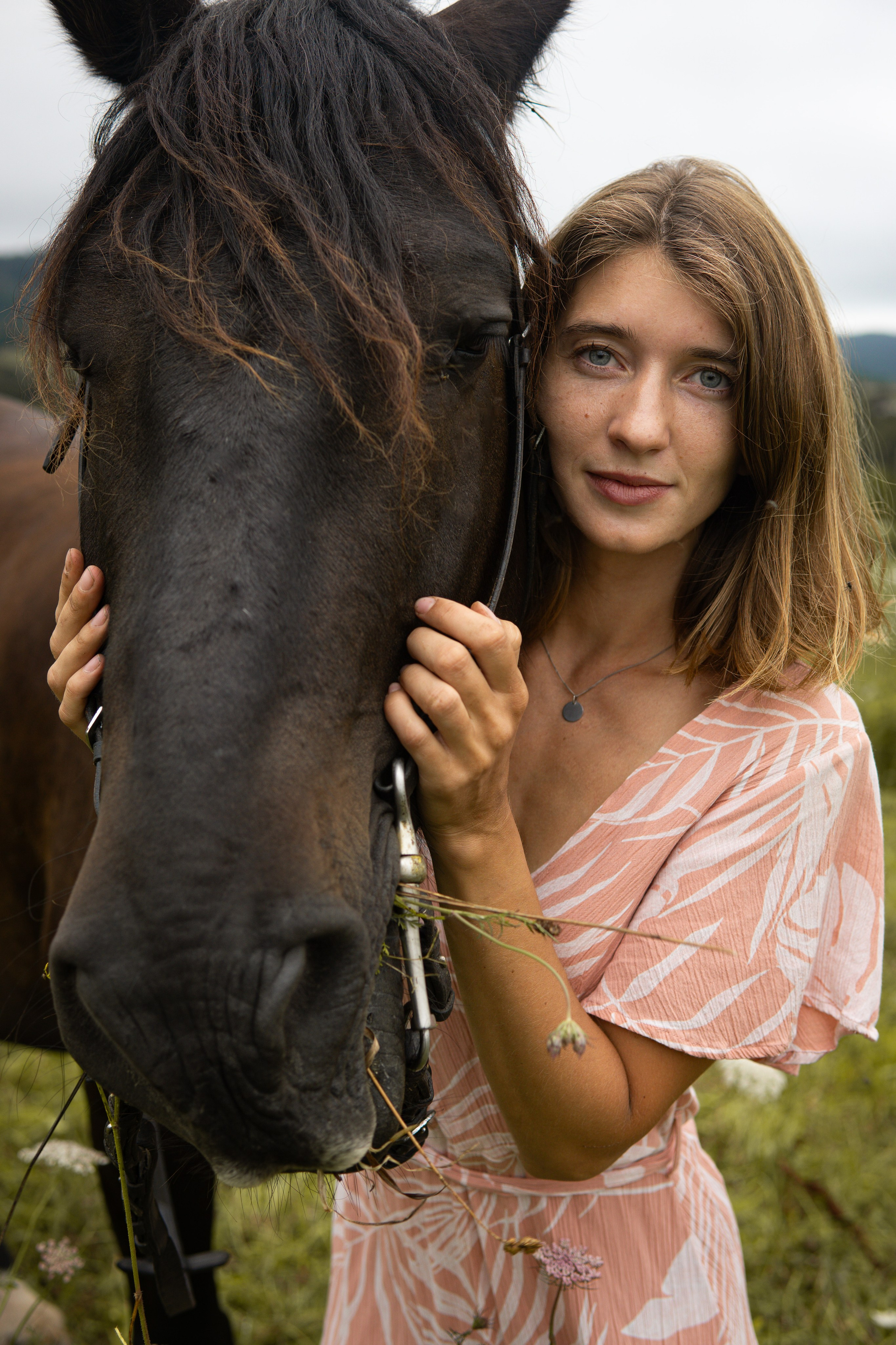 Kate and Her Horse: Portrait Photography in Asturias, Spain