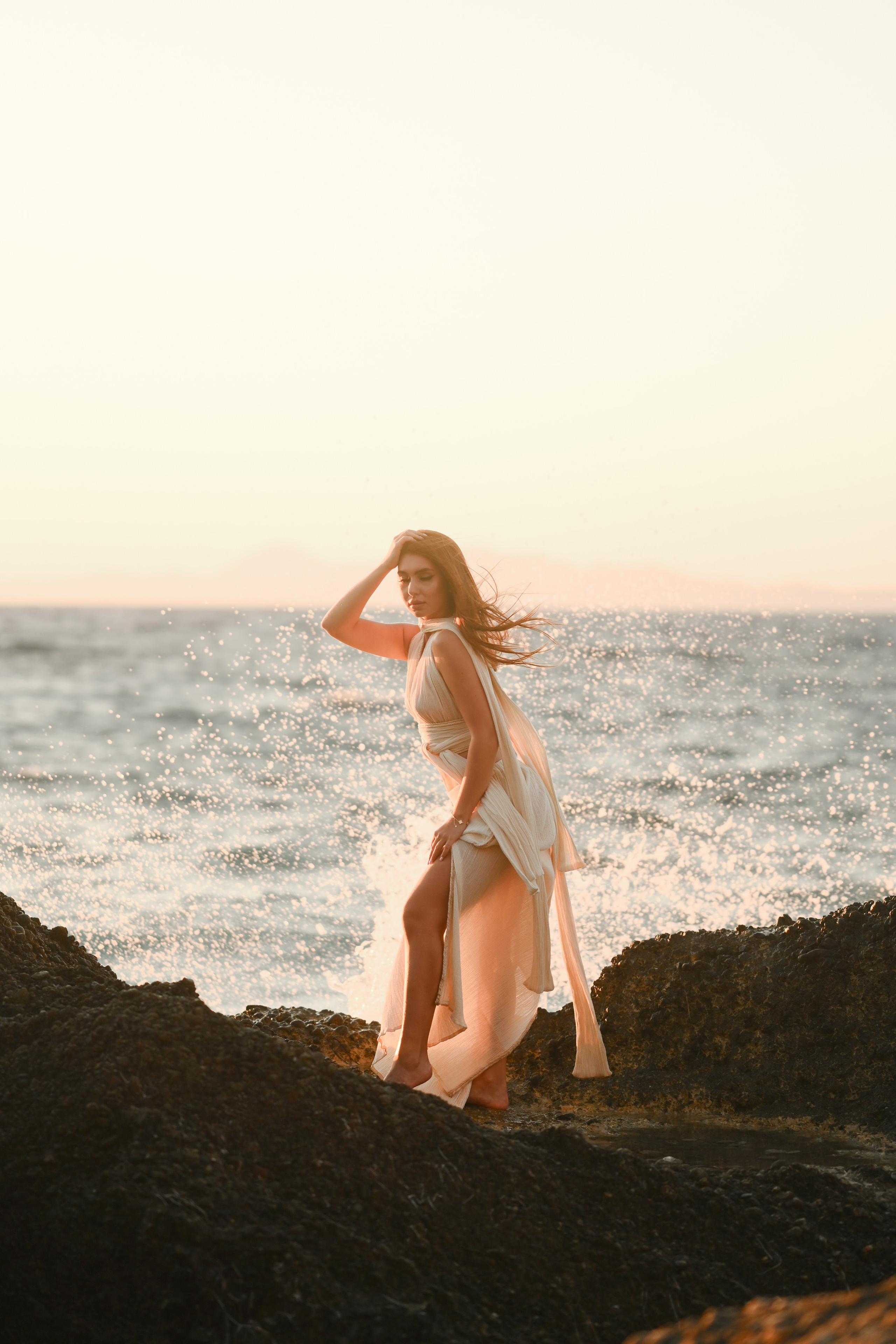 Solo woman photoshoot Rhodes / индивидуальная фотосессия Родос. Photographer in Rhodes Island