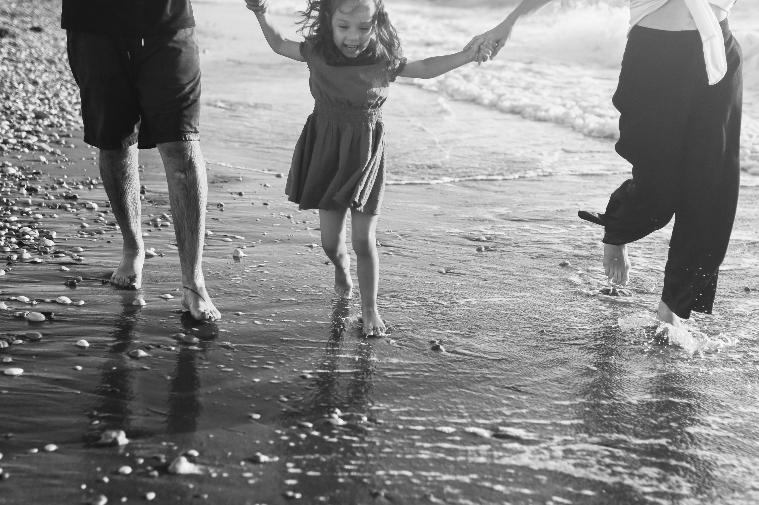 Sunset family photoshoot on the beach Rhodes. Photographer in Rhodes Island