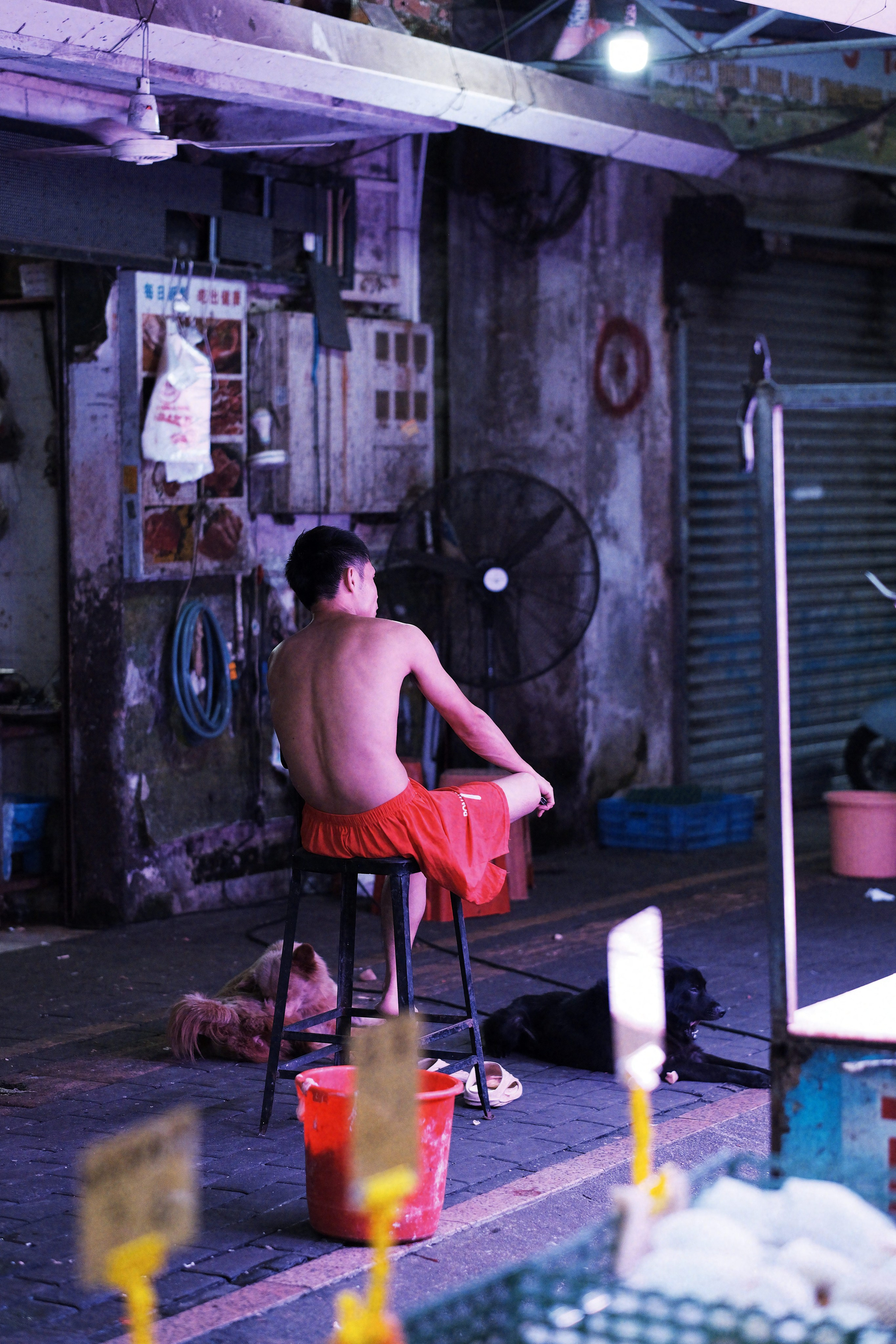 Candid Street Photography Jiangmen City | Street Market