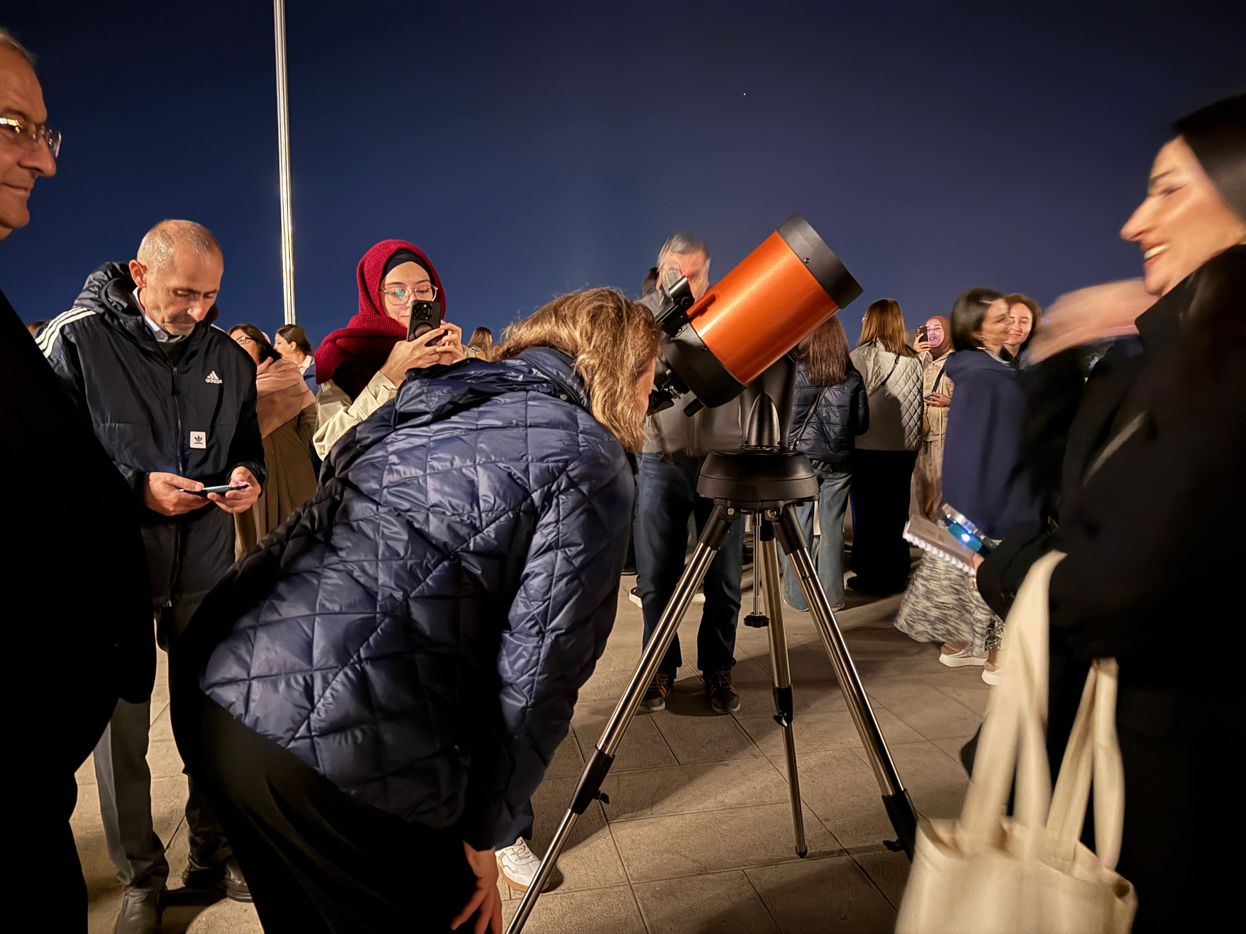 Xankəndidə ilk astronomik müşahidə tədbiri keçirilib. Həvəskar Astronomlar Cəmiyyəti — Astronomy.az