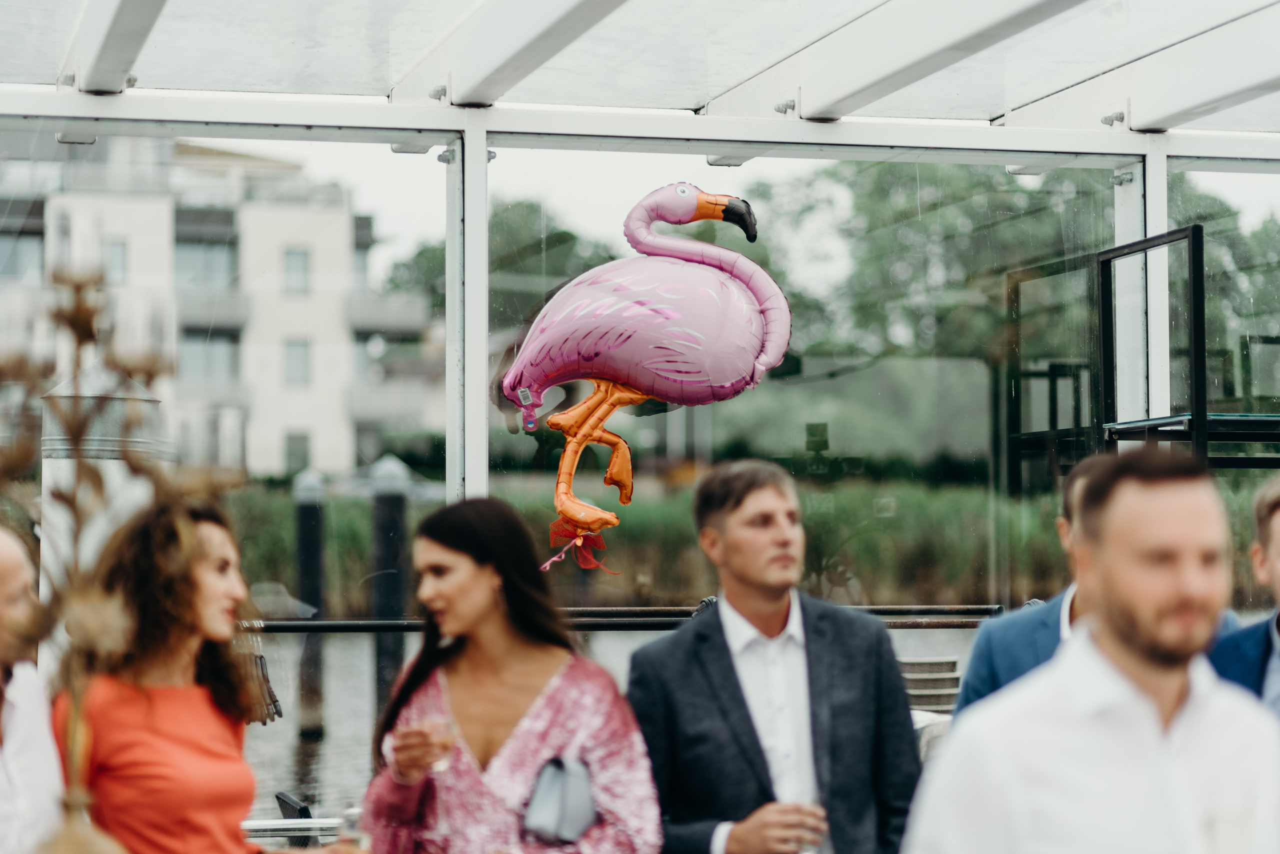 Торжественная свадебная церемония в Юрмале в ресторане Laivas.