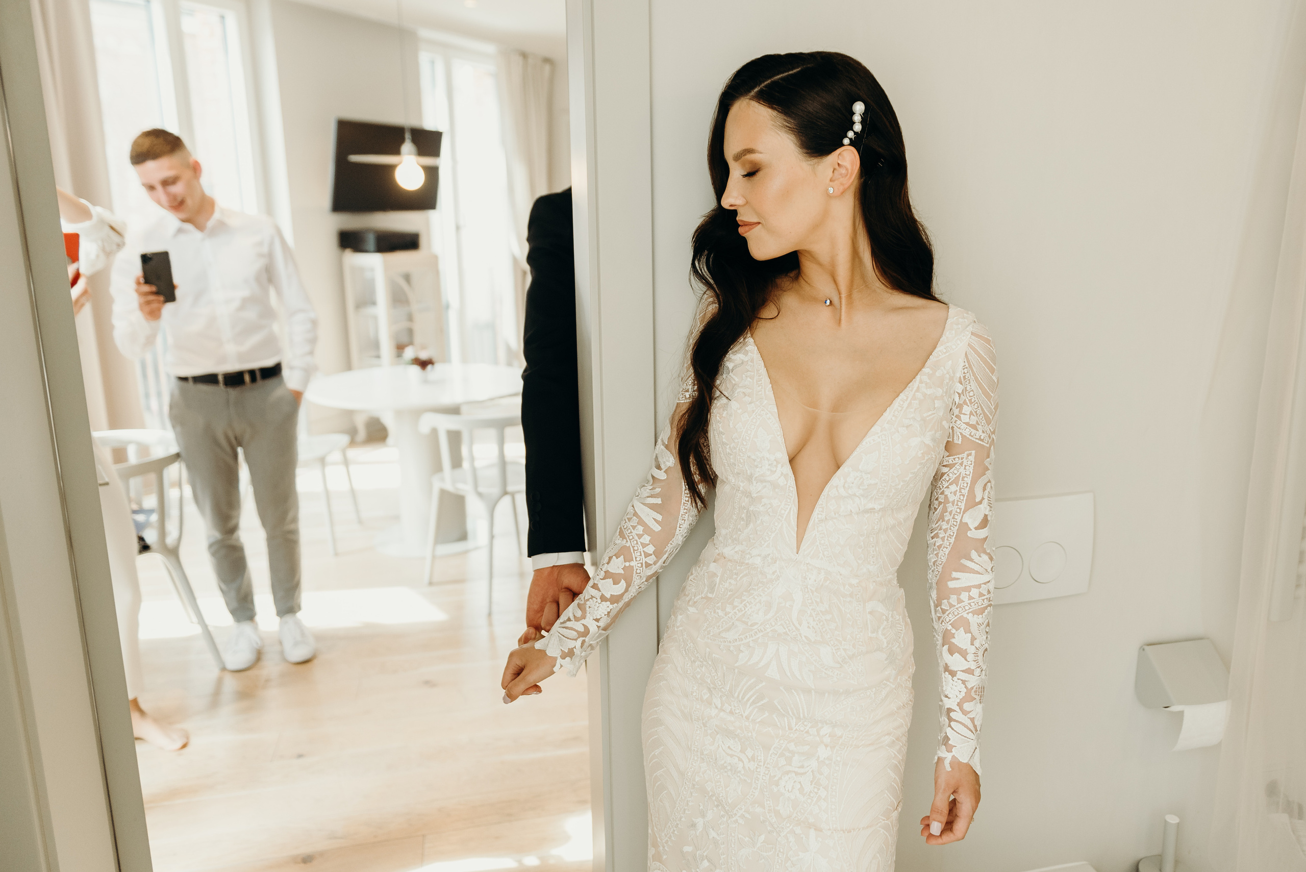 Свадьба в отеле St. Peter's Boutique Hotel. Свадебный фотограф в Риге — Вячеслав Лучненков