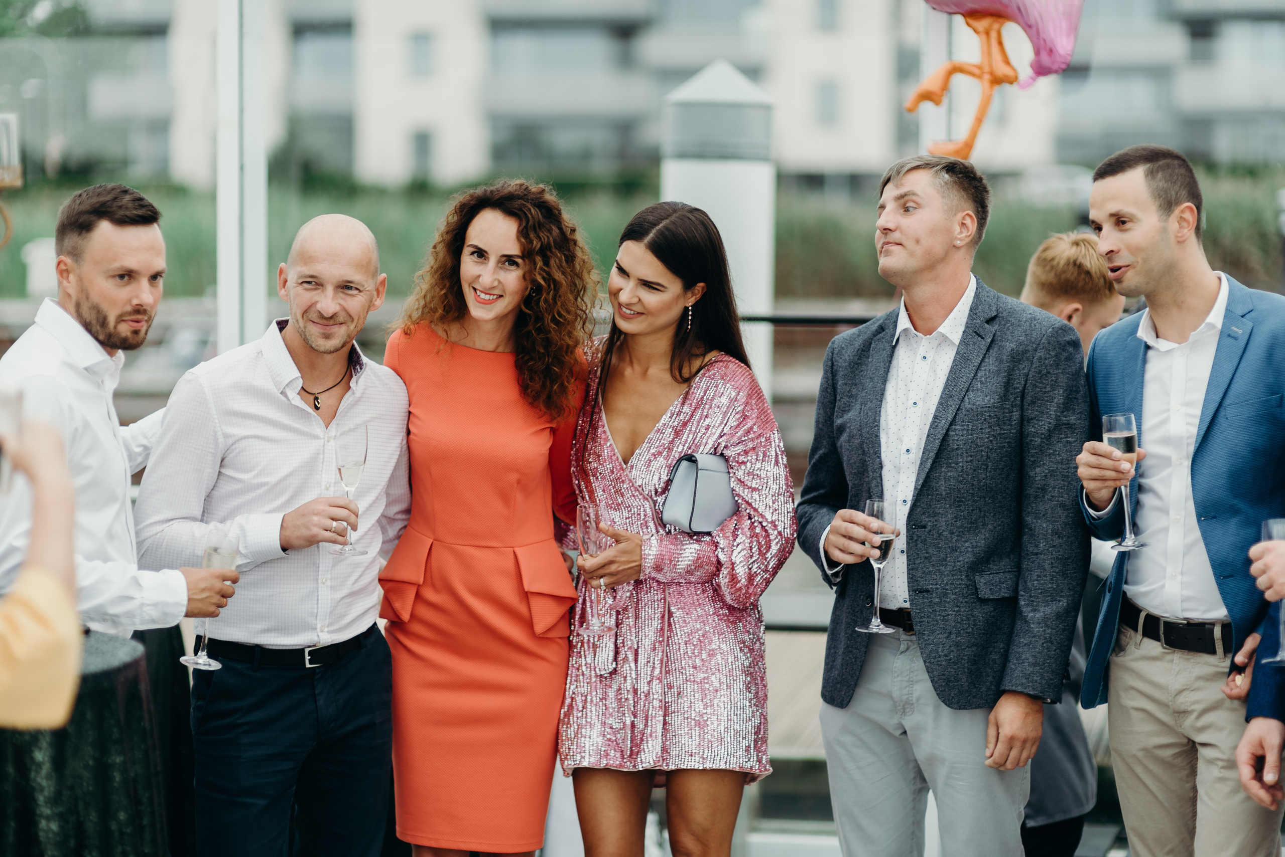 Торжественная свадебная церемония в Юрмале в ресторане Laivas.